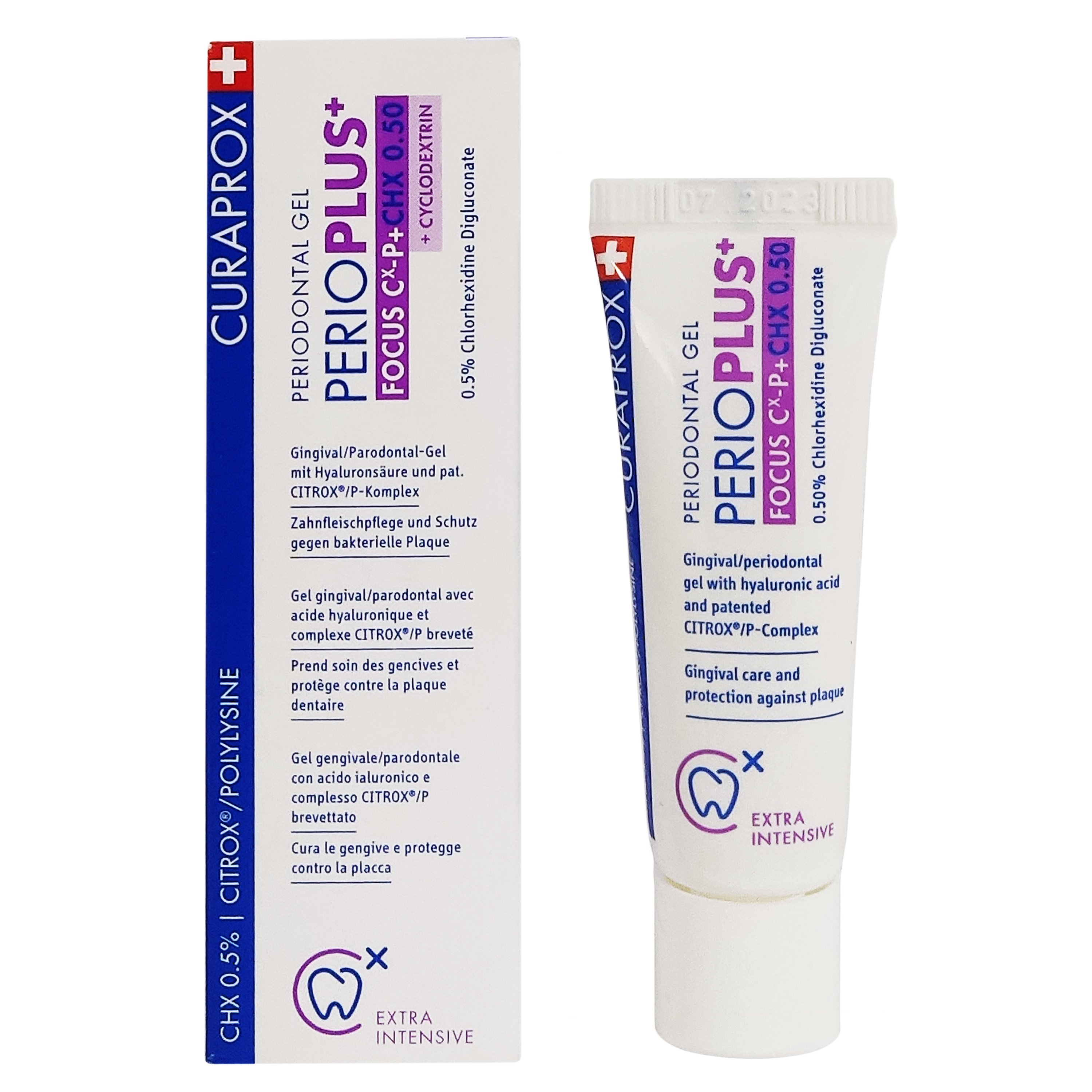 Curaprox Curaprox Rerio Plus+ Focus Periodontal Gel Περιοδοντική Γέλη που Καταπολεμά τη Βακτηριακή Πλάκα 10ml