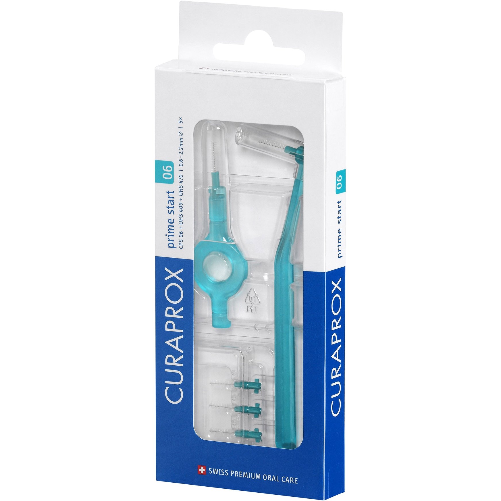 Curaprox Prime Start Cps 06 Μεσοδόντια Βουρτσάκια Γαλάζια 5τμχ