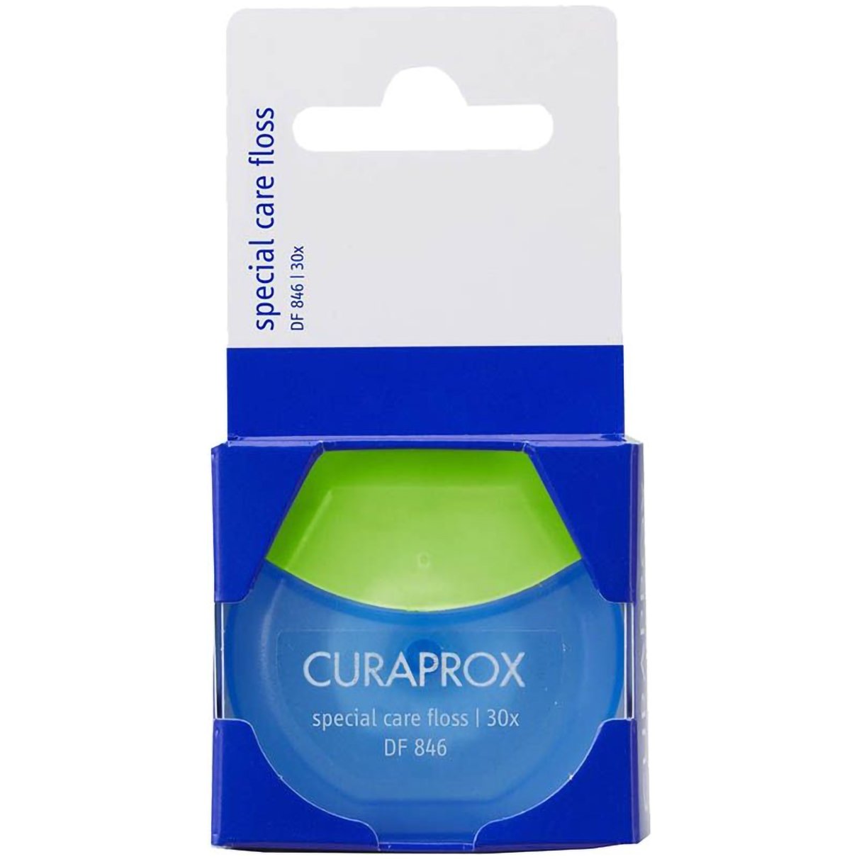 Curaprox DF 846 Implant – Saver Special Care Floss Οδοντικό Νήμα για Εμφυτεύματα 30 Τεμάχια