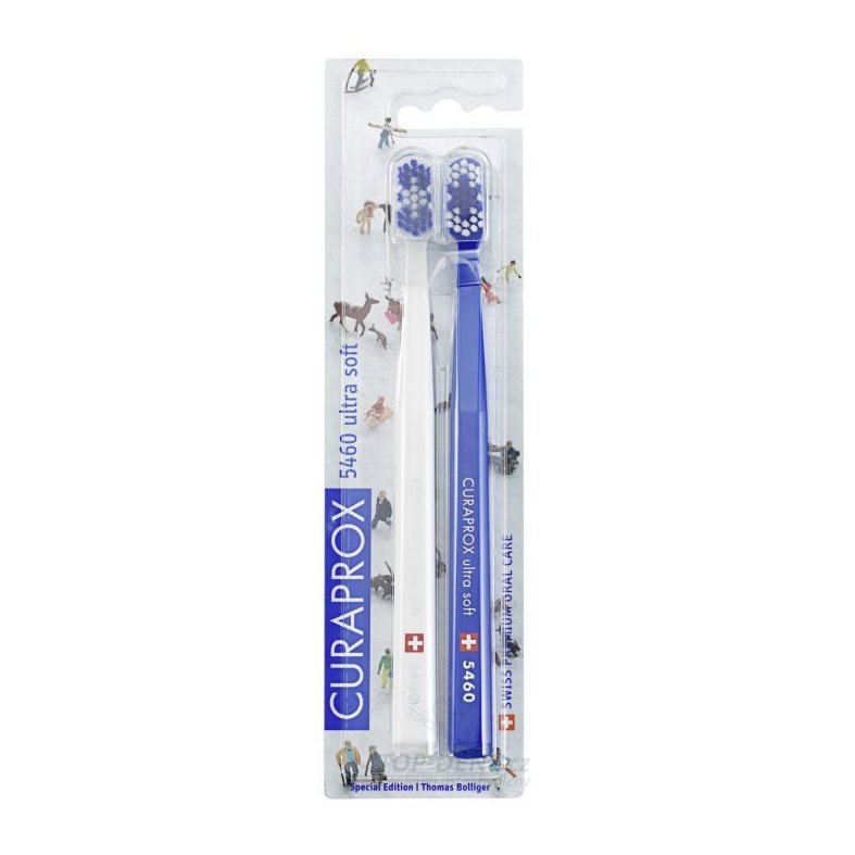 Curaprox Special Edition 5460 Ultra Soft Οδοντόβουρτσα με Πολύ Απαλές & Ανθεκτικές Ίνες 2 Τεμάχια
