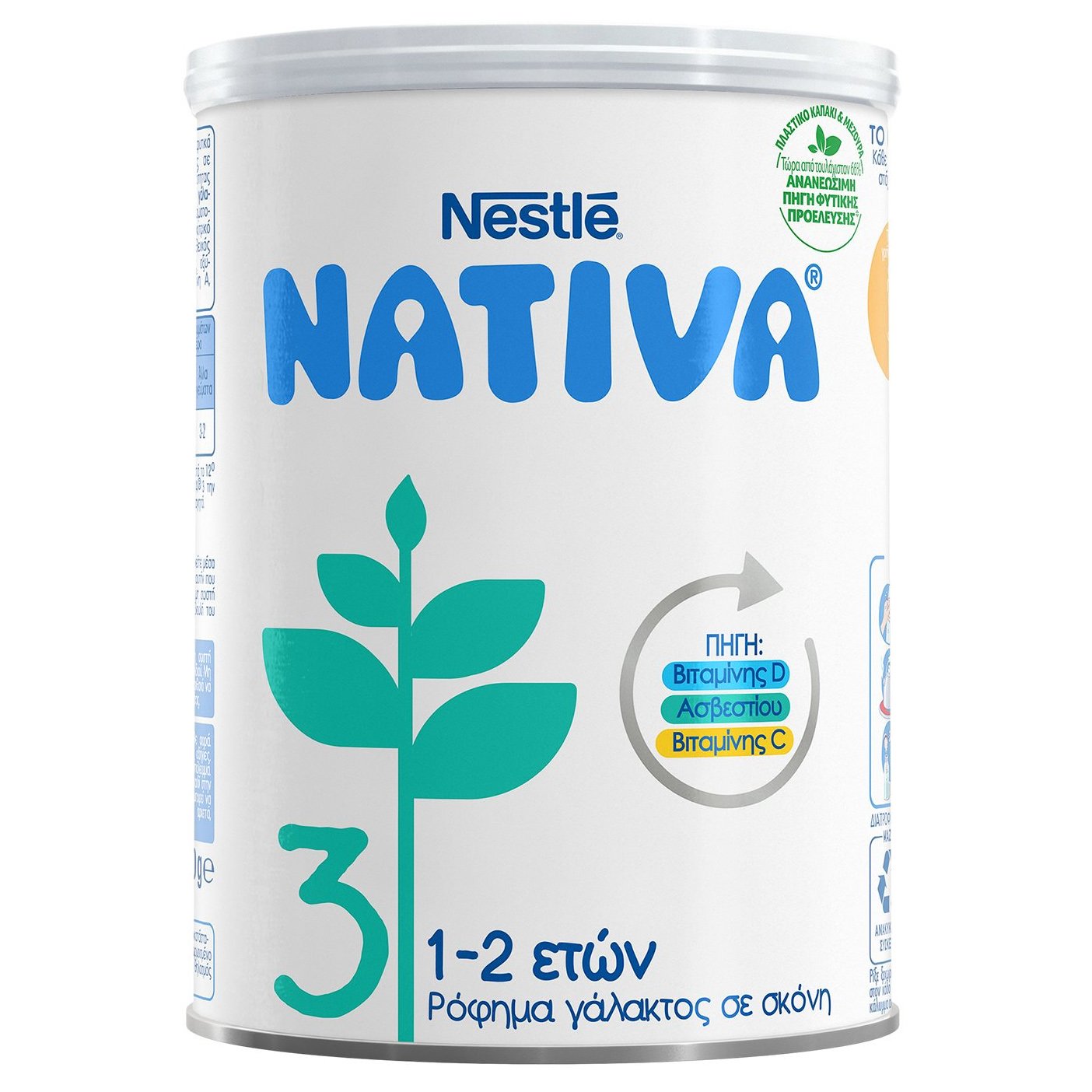 Nestle Nativa 3 Ρόφημα Γάλακτος σε Σκόνη Από 12 Μηνών 400gr