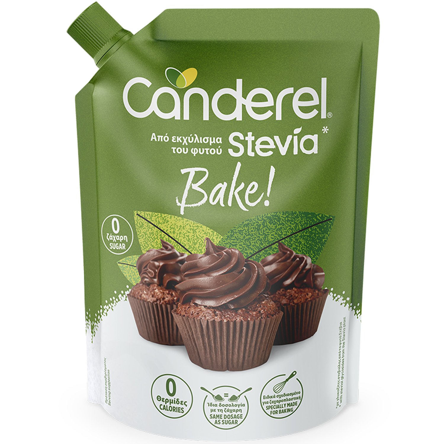 Canderel Stevia Bake Υποκατάστατο Ζάχαρης για Ζαχαροπλαστική 350g