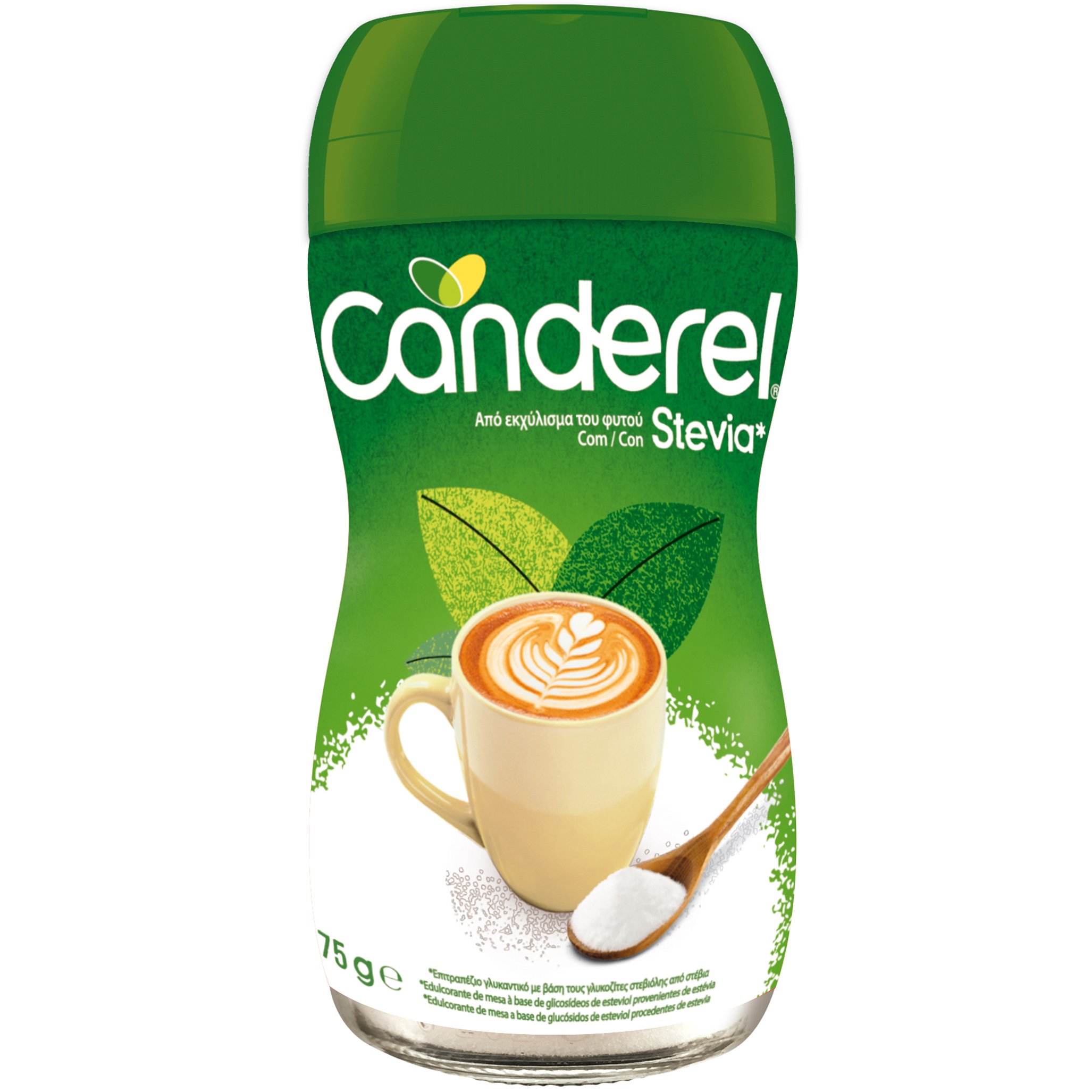 Canderel Stevia Powder Επιτραπέζιο Γλυκαντικό με Στέβια σε Σκόνη 75g