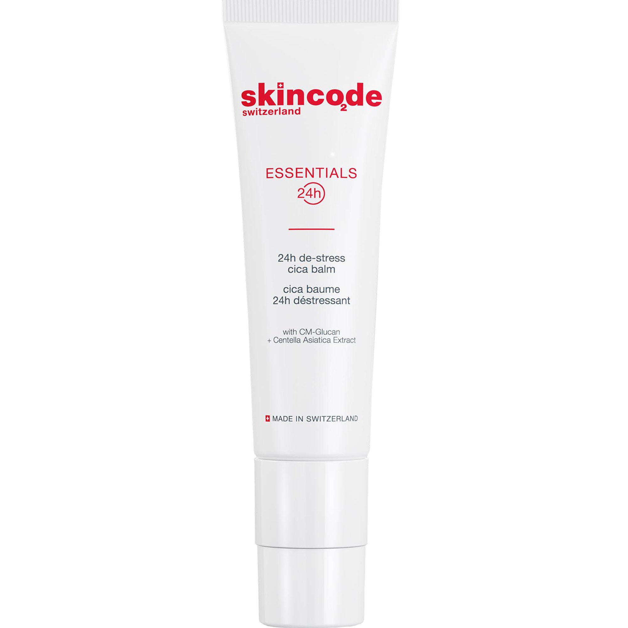 Skincode Skincode Essentials 24h De-Stress Cica Balm Ισχυρή Καταπραϋντική Κρέμα για την Εντατική Περιποίηση του Ξηρού, Αφυδατωμένου ή Ερεθισμένου Δέρματος 50ml