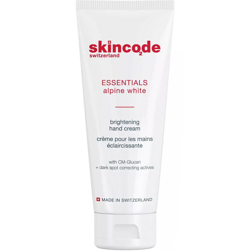 Skincode Skincode Essentials Brightening Hand Cream Λευκαντική, Ενυδατική & Αντιγηραντική Κρέμα Χεριών για την Πρόληψη & τη Βελτίωση των Κηλίδων 75ml