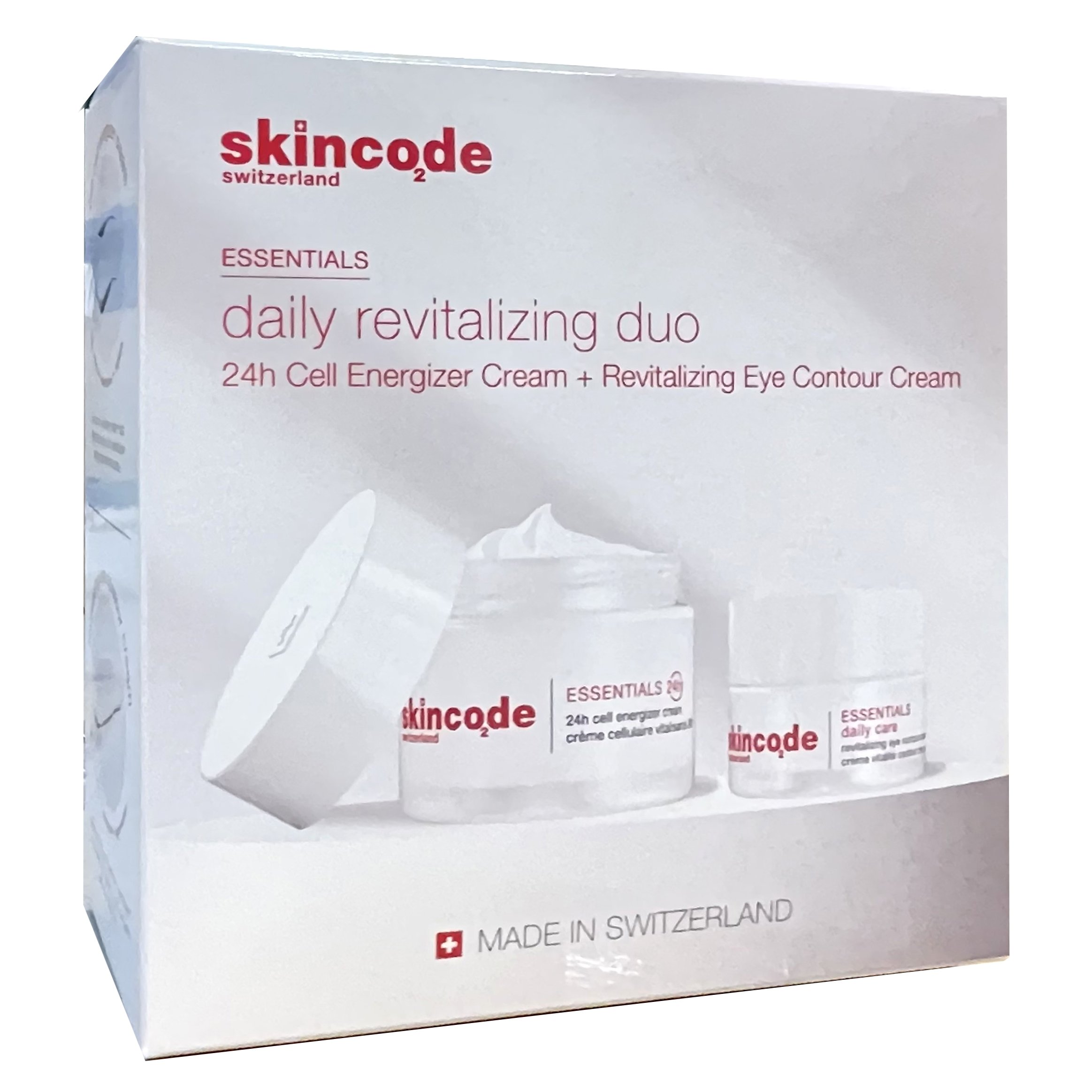 Skincode Πακέτο Προσφοράς 24h Cell Energizer Cream 50ml & Revitalizing Eye Contour Cream 15ml