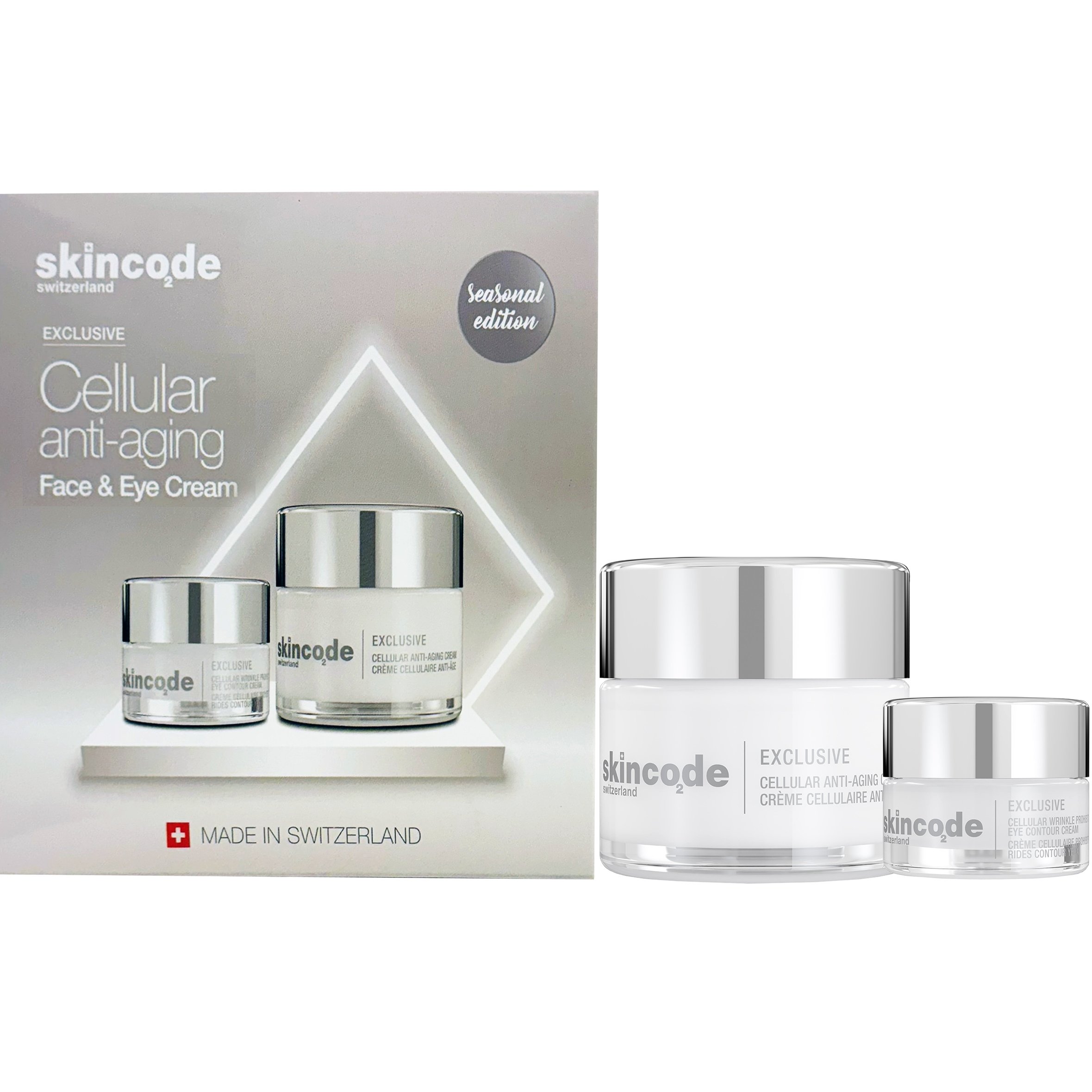 Skincode Skincode Promo Exclusive Cellular Anti-Aging Cream 50ml & Wrinkle Prohibiting Eye Contour Cream 15ml