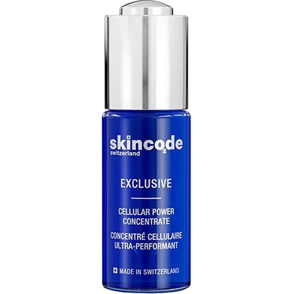 Skincode Exclusive Cellular Power Concentrate Serum Ορός Εντατικής Θεραπείας Αναζωογόνησης & Κυτταρικής Ανάπλασης για Αντιμετώπιση Απώλειας Σφριγηλότητας, Ελαστικότητας, Λεπτών Γραμμών & Ρυτίδων σε Ώριμο Δέρμα 30ml