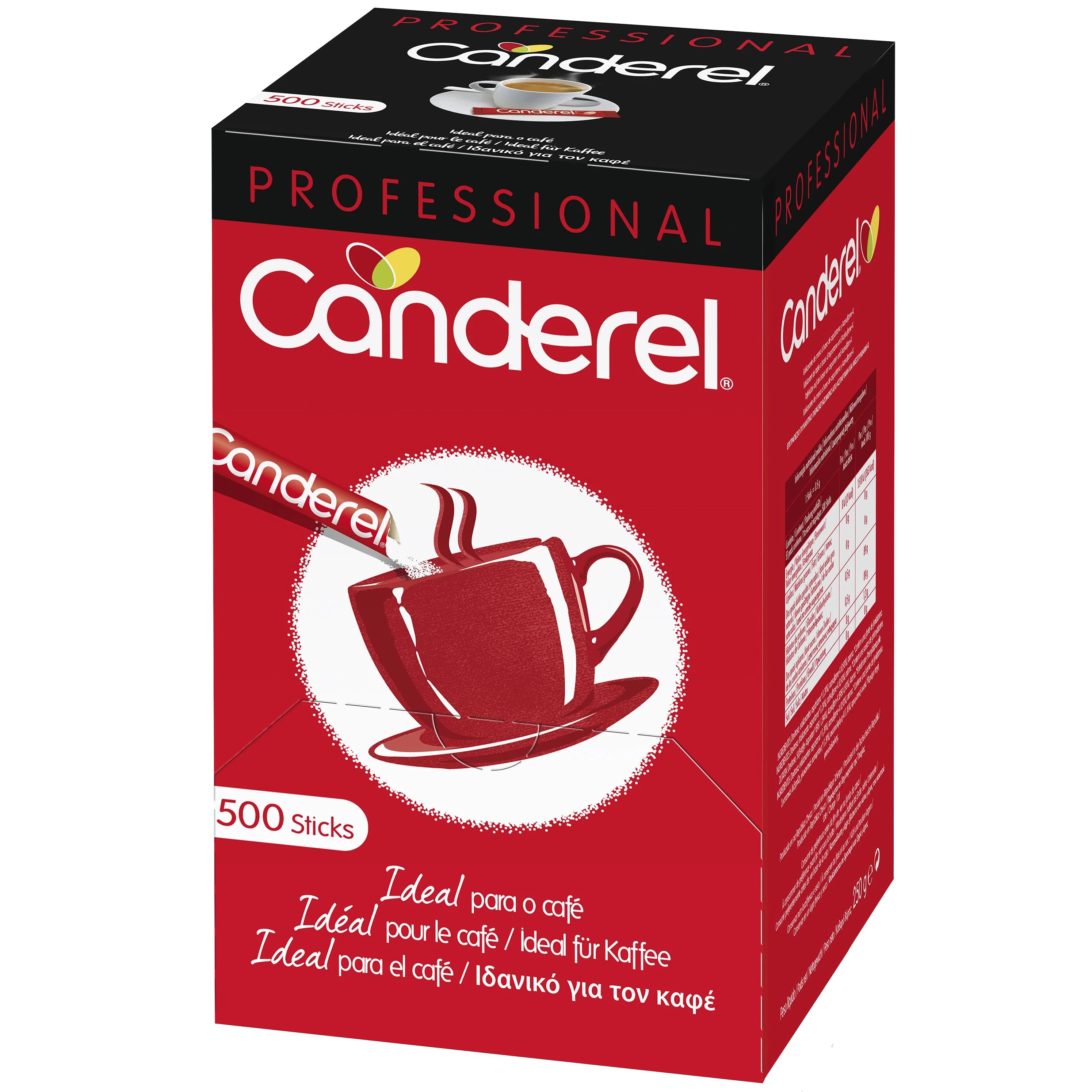 Canderel Original Professional Επιτραπέζιο Γλυκαντικό Ιδανικό για τον Καφέ 500 Sticks