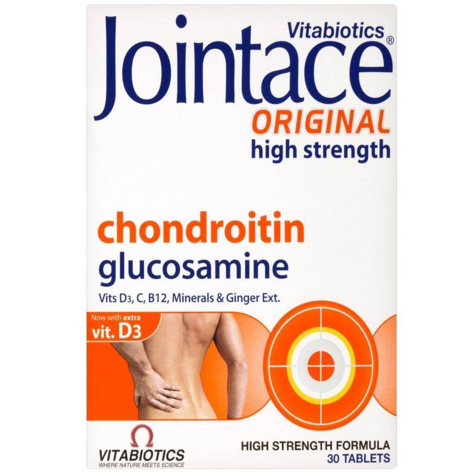 Vitabiotics Jointace Chondroitin Glucosamine Συμπλήρωμα Διατροφής για Κινητικότητα Ελαστικότητα & Ευκαμψία των Αρθρώσεων 30tabs