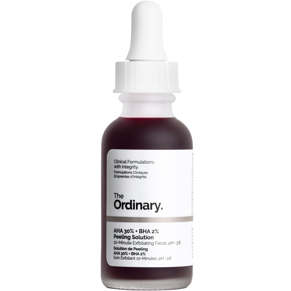 The Ordinary AHA 30% + BHA 2% Peeling Solution Ορός - Μάσκα Απολέπισης Πολλαπλών Στρωμάτων του Δέρματος για πιο Φωτεινή & Ομοιόμορφη Επιδερμίδα 30ml