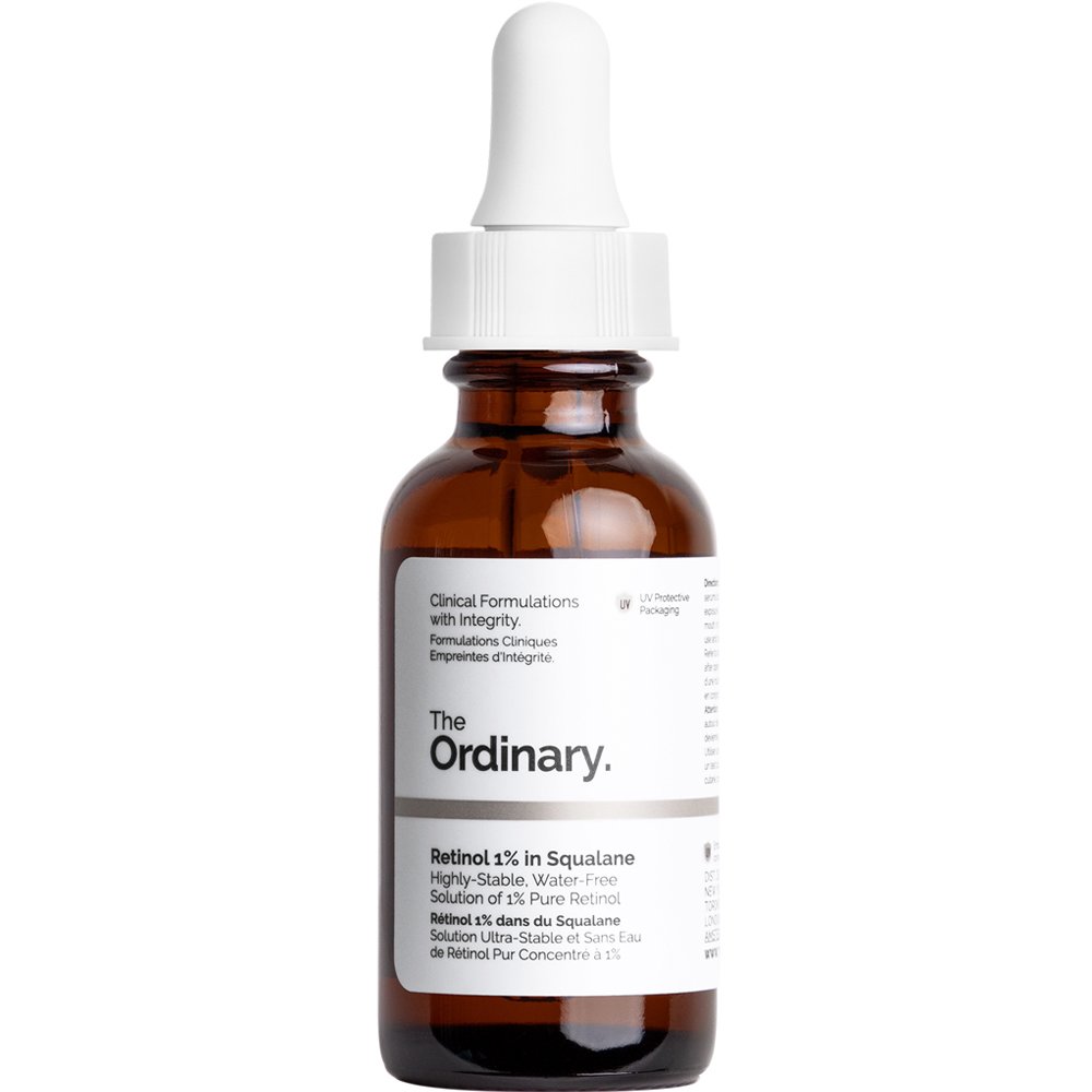 The Ordinary Retinol 1% in Squalane Serum Ενισχυμένος Ορός Αντιγήρανσης & Ενυδάτωσης Κατά των Λεπτών Γραμμών & Ρυτίδων για Βελτιωμένη Υφή & Επιδερμίδα Λεία & Φωτεινή με Νεανική Όψη 30ml