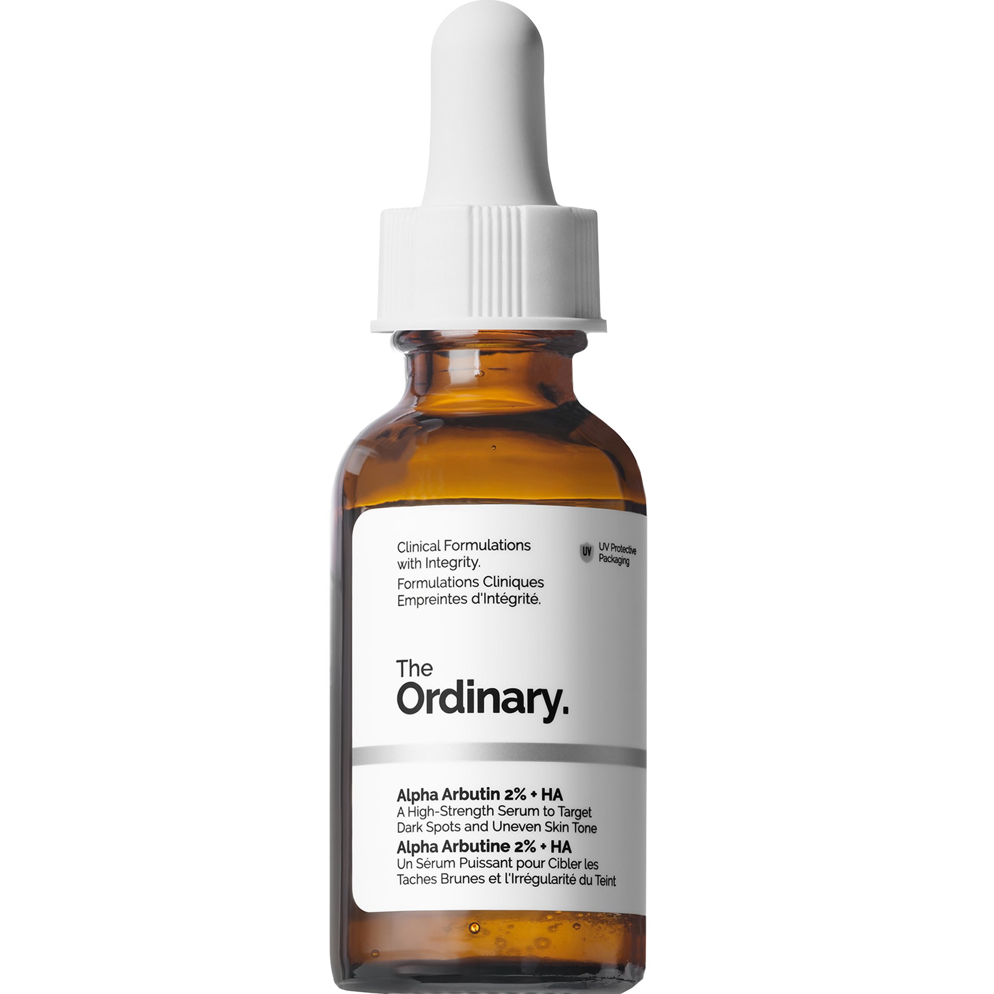 The Ordinary Alpha Arbutin 2% + HA Face Serum Ορός με Υαλουρονικό Οξύ Κατά των Δυσχρωμιων & Πανάδων για Ενίσχυση Φωτεινότητας & για Λεία, Απαλή & Ομοιόμορφη Επιδερμίδα 30ml