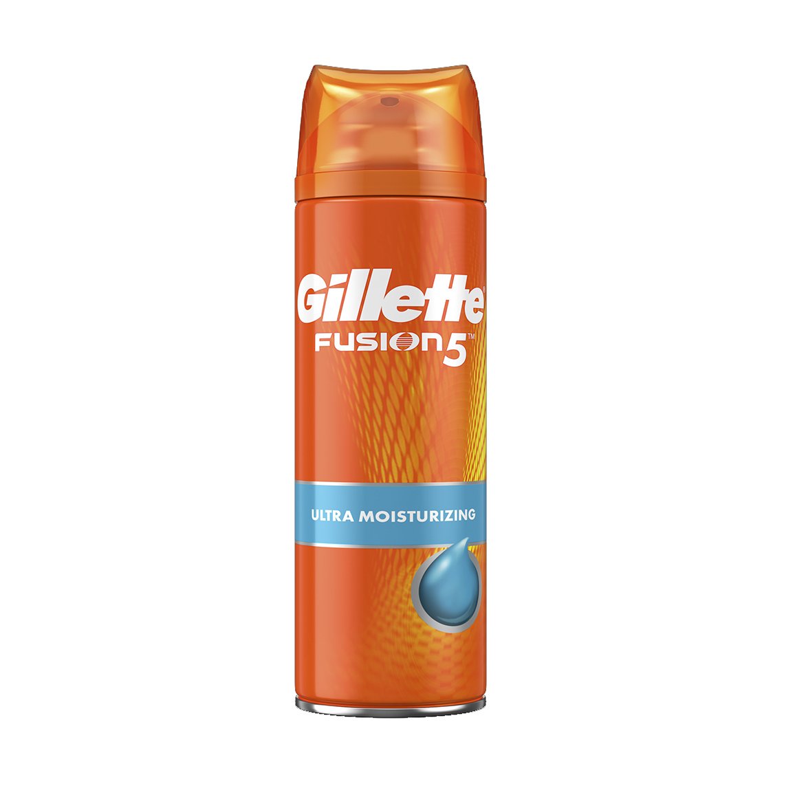 Gillette Fusion 5 Ultra Moisturizing Shaving Foam Αφρός Ξυρίσματος σε Μορφή Τζέλ για Βαθύ Ξύρισμα & Μέγιστη Ενυδάτωση 200ml
