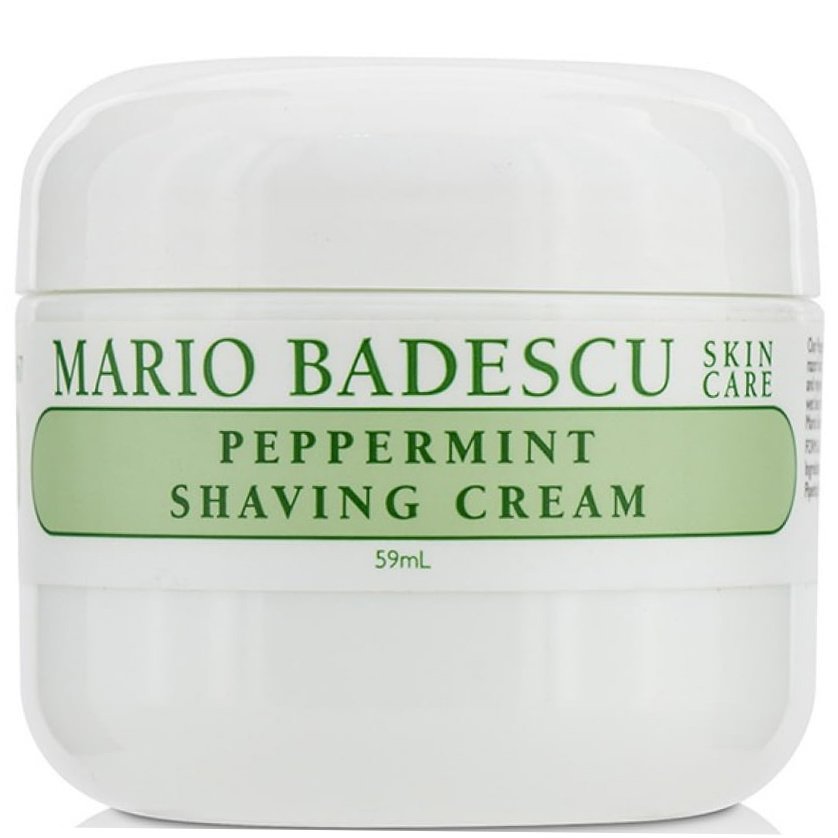 Mario Badescu Peppermint Shaving Cream Λεπτή Κρέμα για το Ξύρισμα, Απαλή Επιδερμίδα με Δροσερή Αίσθηση Δυόσμου 59ml