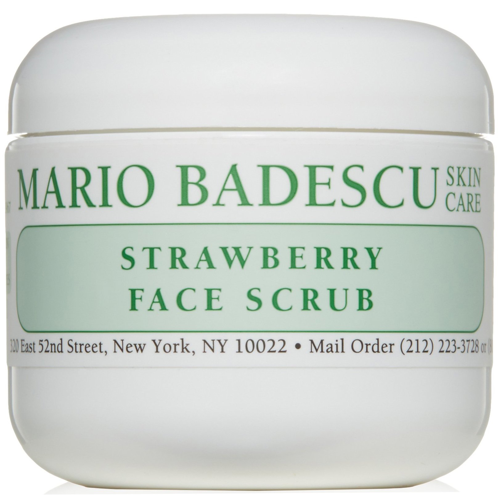 Mario Badescu Strawberry Face Scrub Απολαυστικό Scrub για Απαλό & Φωτεινό Αποτέλεσμα, Όλοι οι Τύποι Επιδερμίδας 118ml