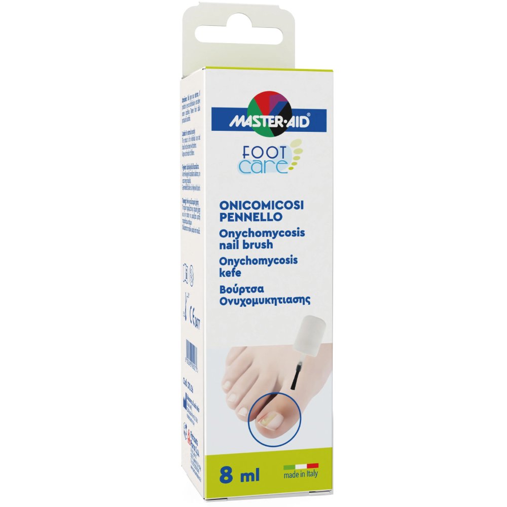 Master Aid Foot Care Onychomycosis Nail Brush Θεραπευτική Βούρτσα για Προστασία του Μύκητα στα Νύχια 8ml