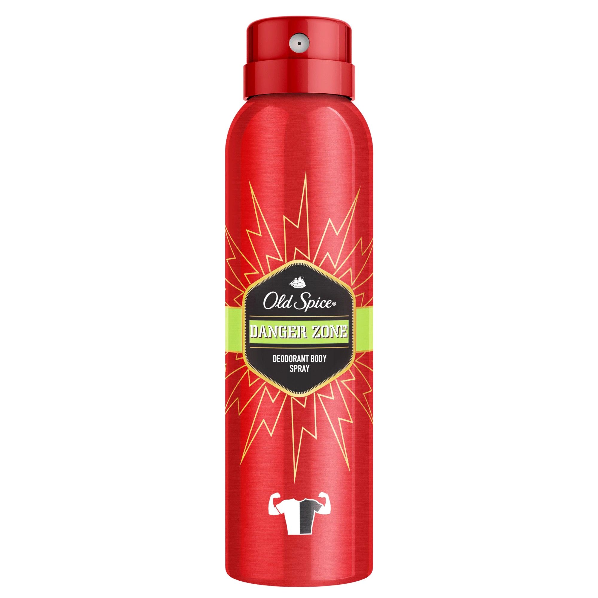 Old Spice Danger Zone Deodorant Body Spray Αντιμετωπίζει Αποτελεσματικά την Ανεπιθύμητη Εφίδρωση 150ml