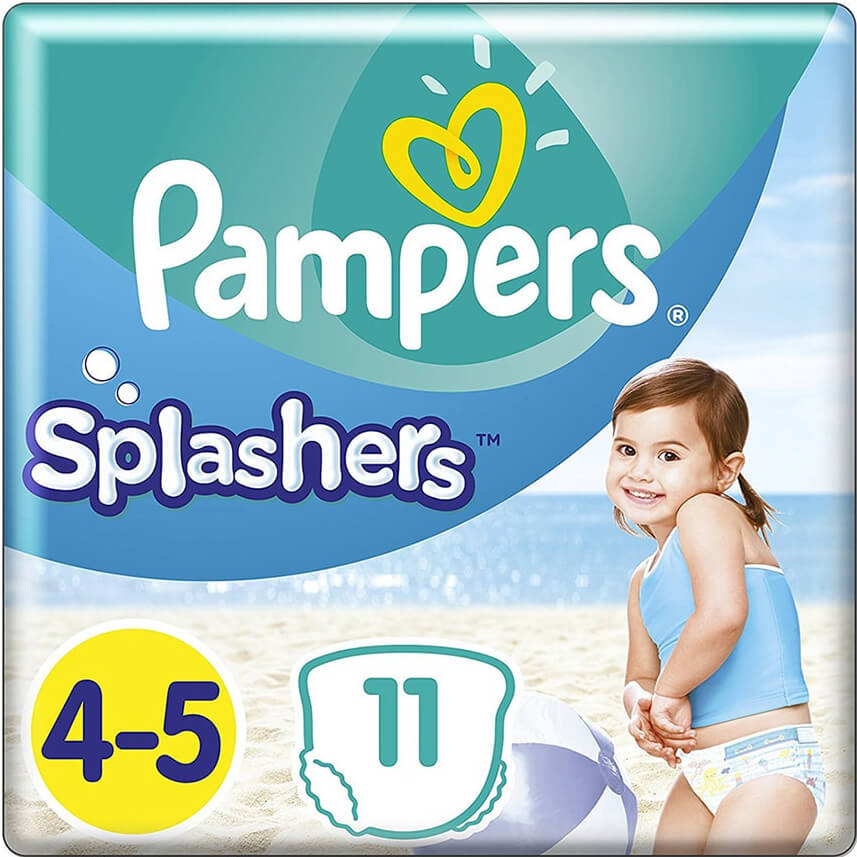 Pampers Splashers No4-5 (9-15kg) 11 πάνες