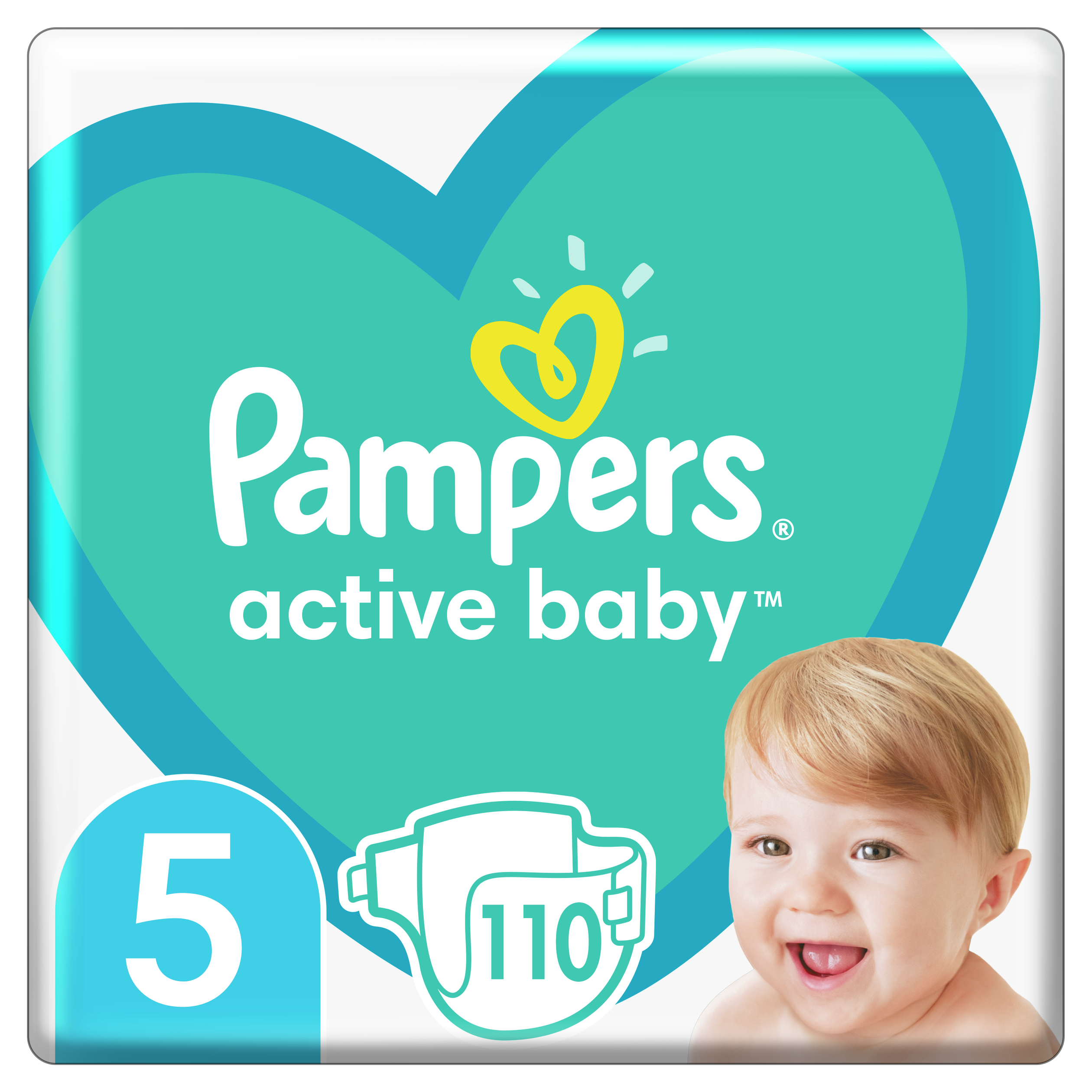 Pampers Active Baby Πάνες Mega Pack No5 (11-16 kg), 110 Πάνες 27716