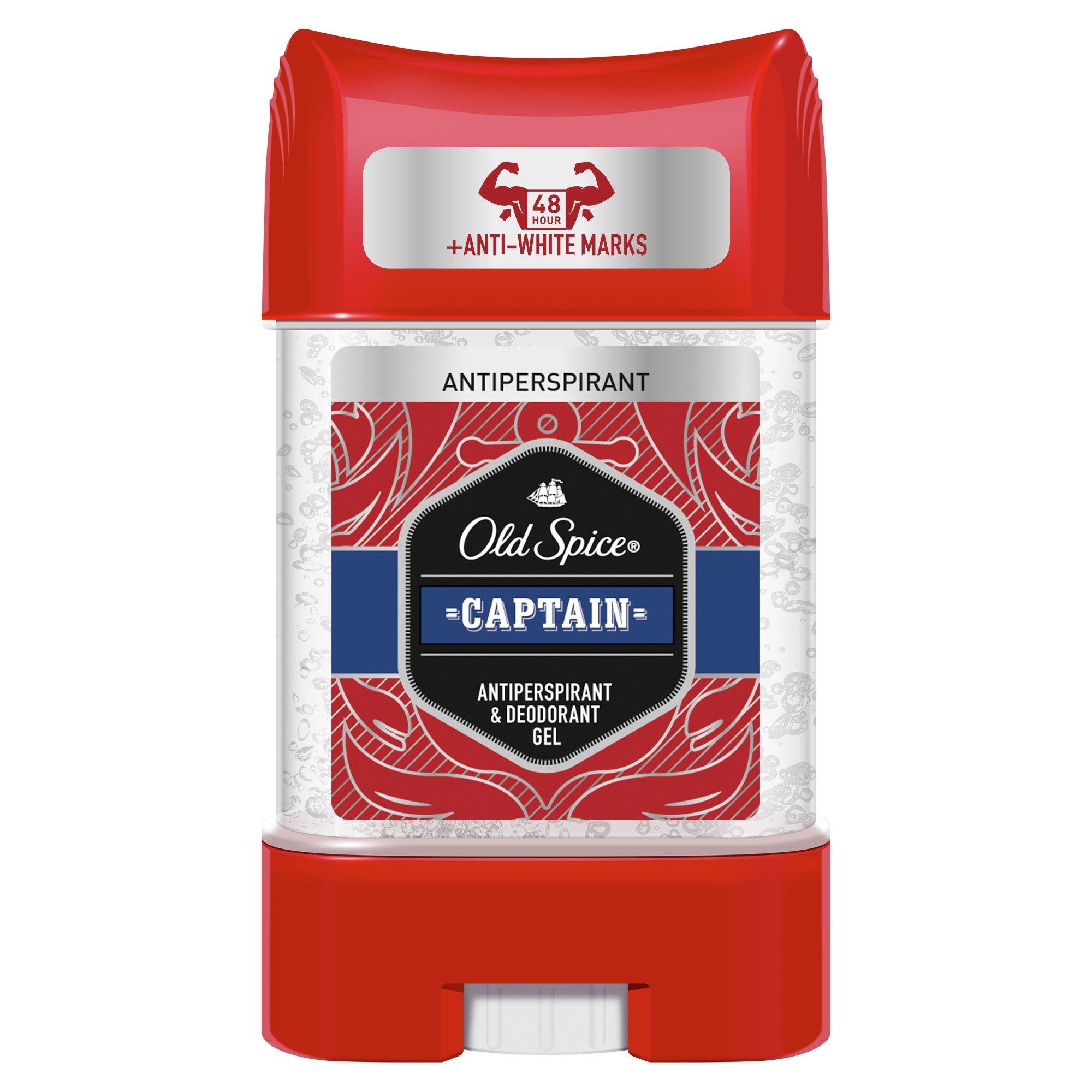 Old Spice Captain Antiperspirant & Deodorant Gel Ανδρικό Αντιιδρωτικό, Αποσμητικό Gel 70ml