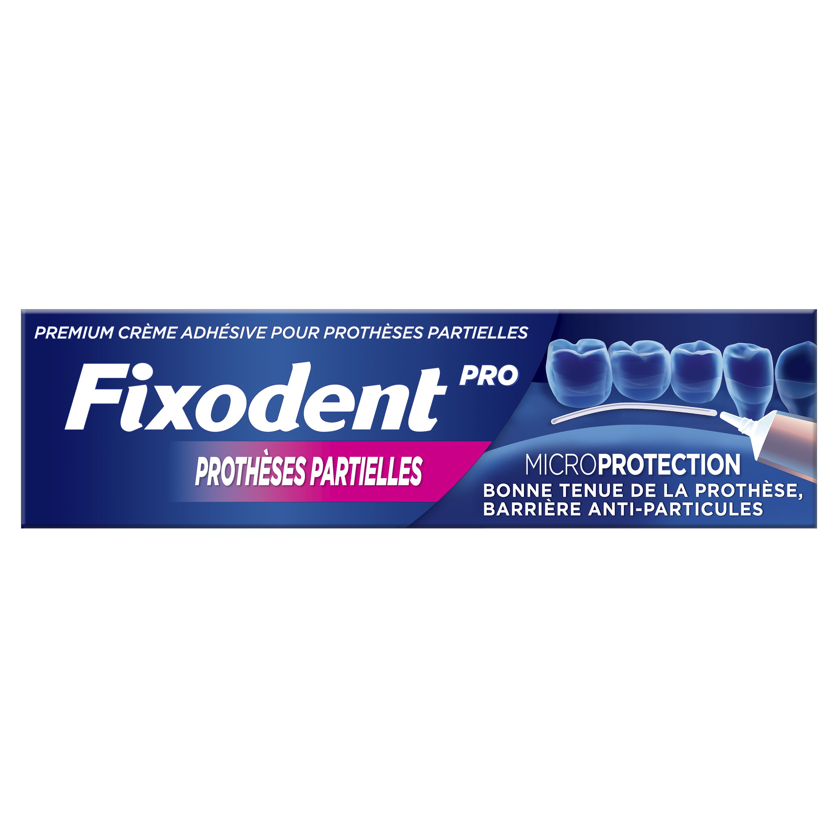 Fixodent Pro Micro Protection Micro Seal Στερεωτική Κρέμα για Μερική Τεχνητή Οδοντοστοιχία 40g