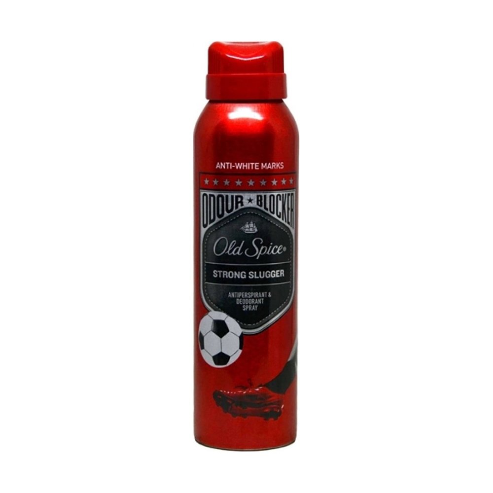 Old Spice Odour Blocker Strong Slugger Antiperspirant & Deodorant Spray Αποσμητικό& Αντιιδρωτικό Σπρέι για ‘Άνδρες 150ml.