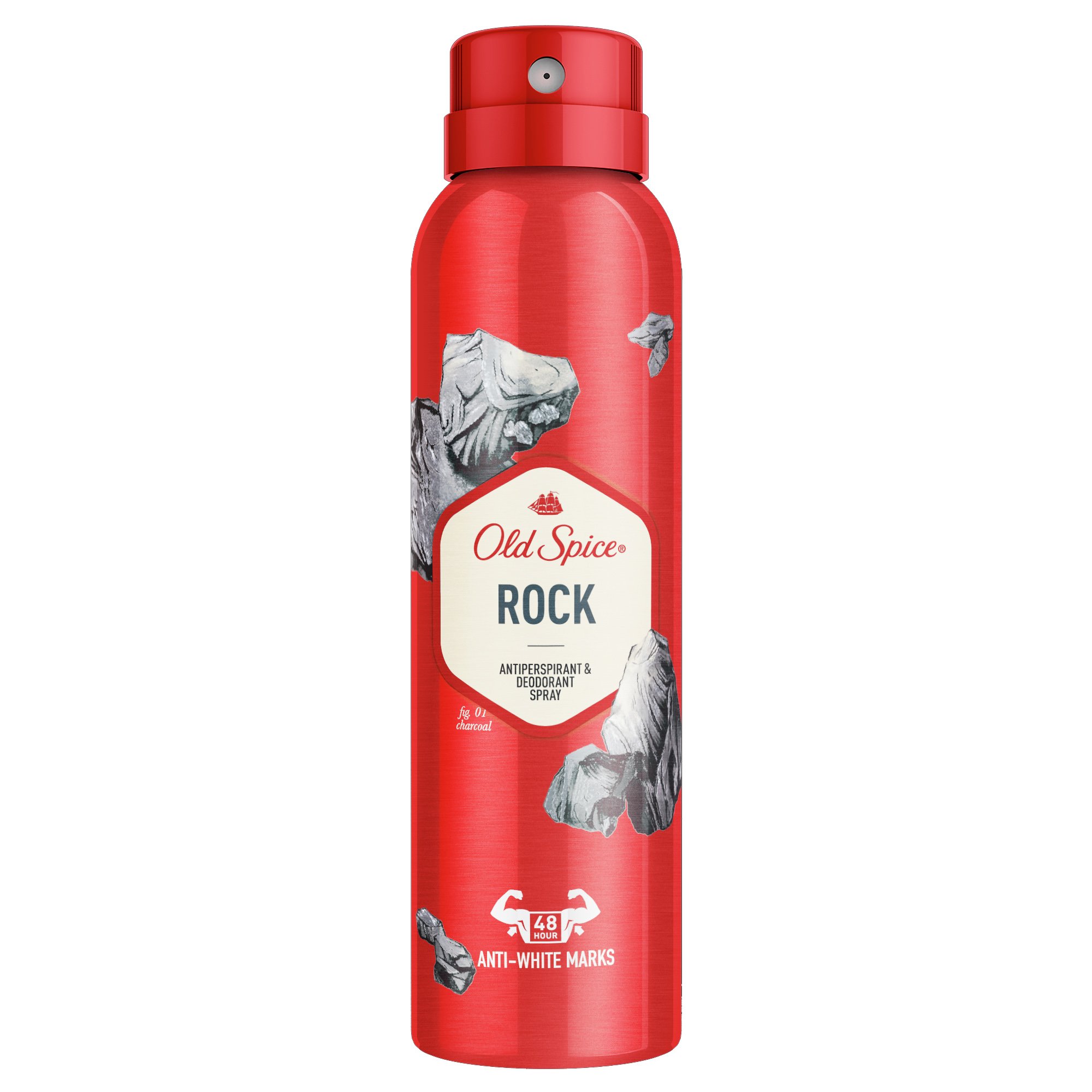 Old Spice Rock Antiperspirant & Deodorant Spray Αποσμητικό Και Αντιιδρωτικό Σπρέι για Άνδρες 150 ml