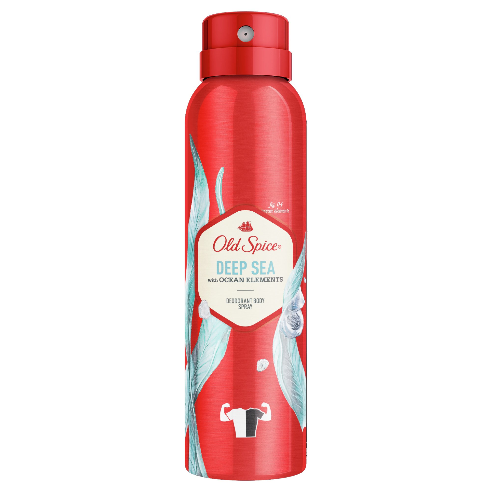 Old Spice Deep Sea Deodorant Body Spay Αποσμητικό Σπρέι Σώματος για Άνδρες 150ml