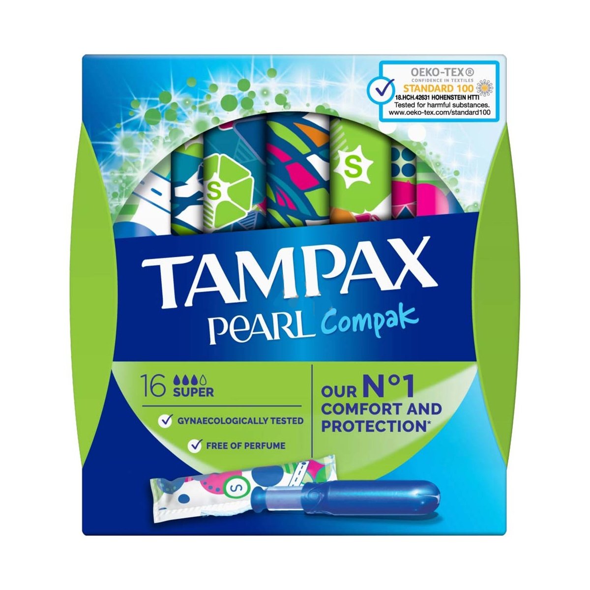 Tampax Pearl Compak Super 16 τεμάχια