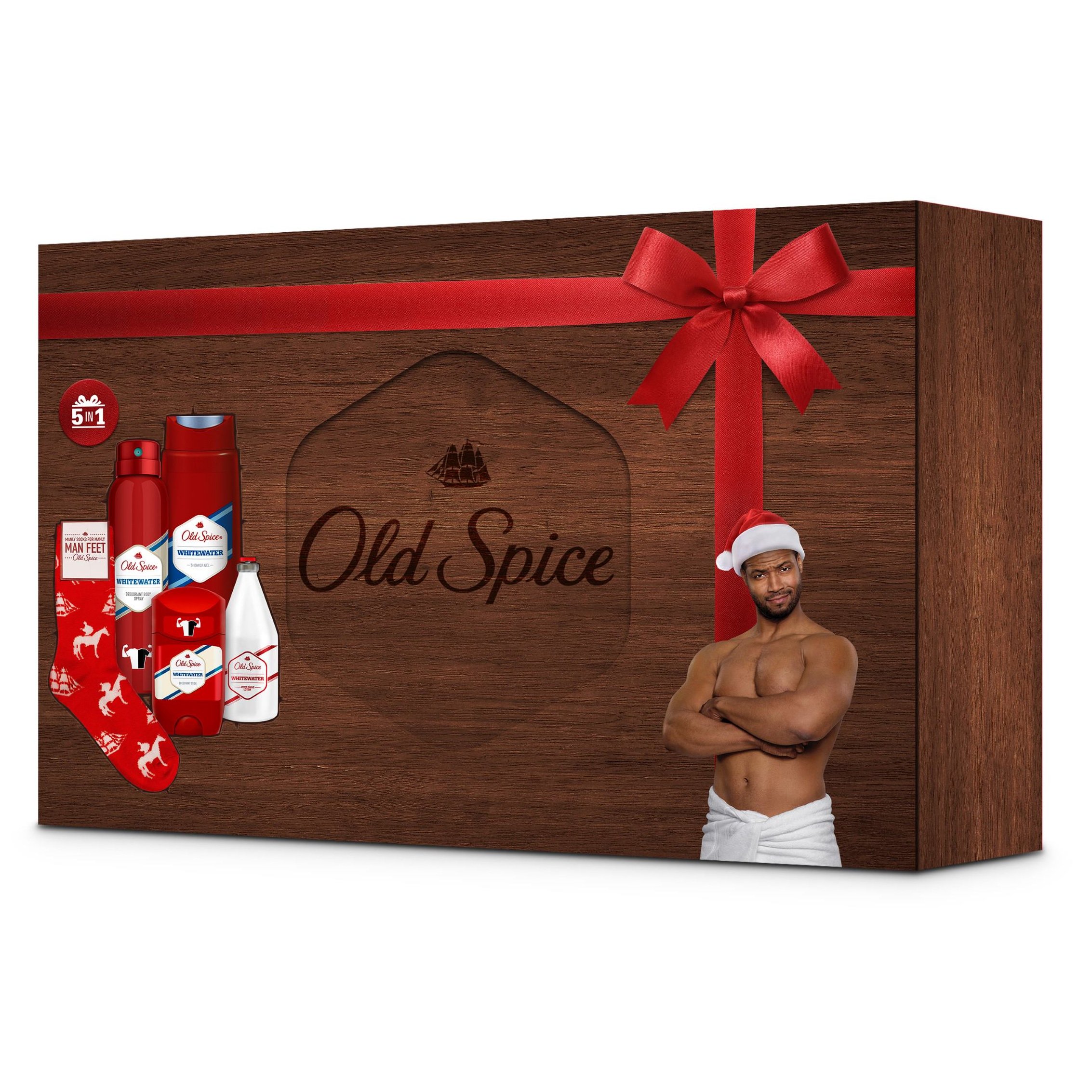 Old Spice Πακέτο Προσφοράς Xmas Whitewater Set Σετ Πλήρους Περιποίησης για τον Άνδρα σε Συσκευασία Δώρου