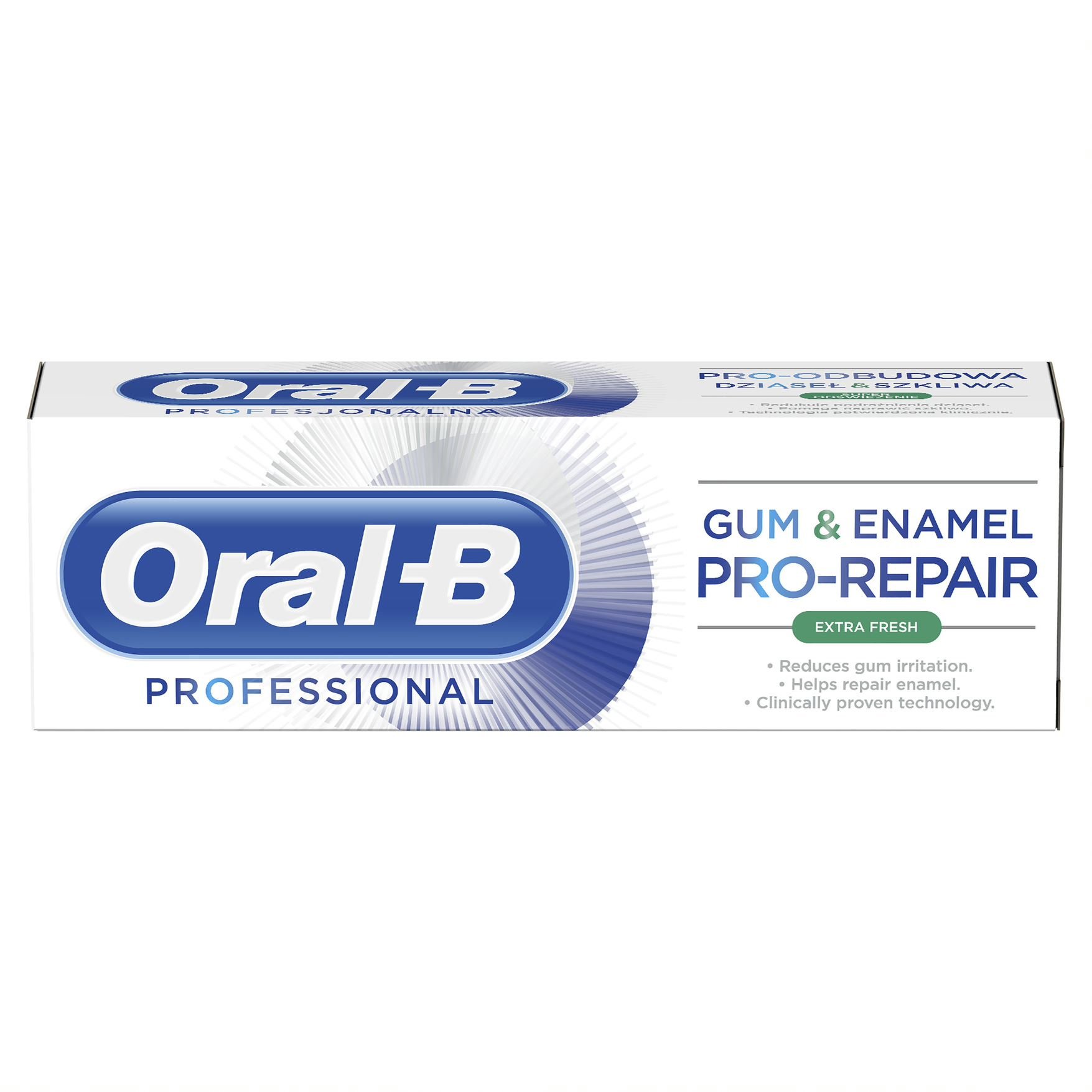 Oral-B Professional Gum & Enamel Pro-Repair Extra Fresh Οδοντόπαστα για Ευαίσθητα Ούλα & Αναδόμηση του Σμάλτου 75ml