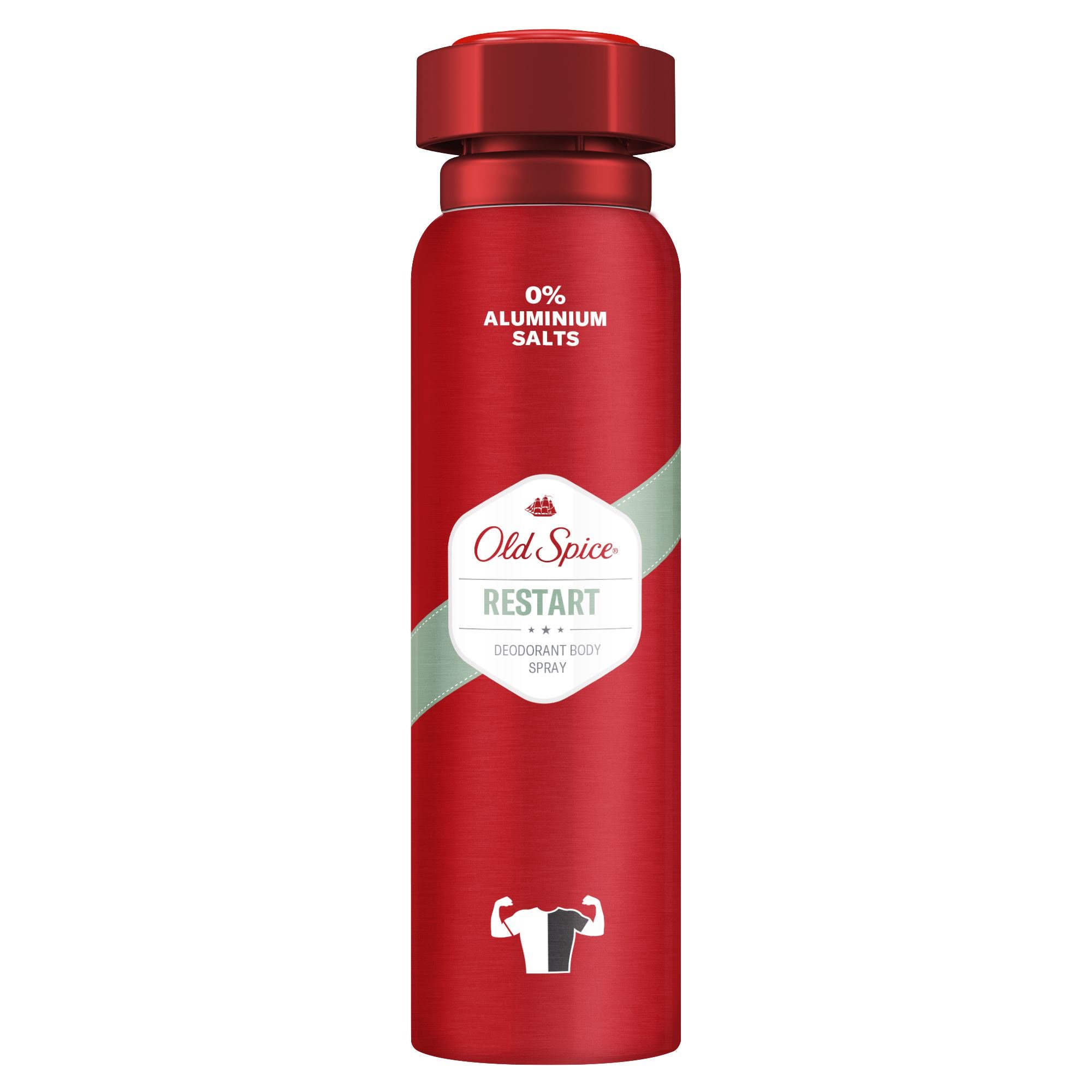Old Spice Restart Deodorant Body Spray Αποσμητικό Σπρέι Σώματος για Άνδρες 48ωρης Προστασίας 150ml
