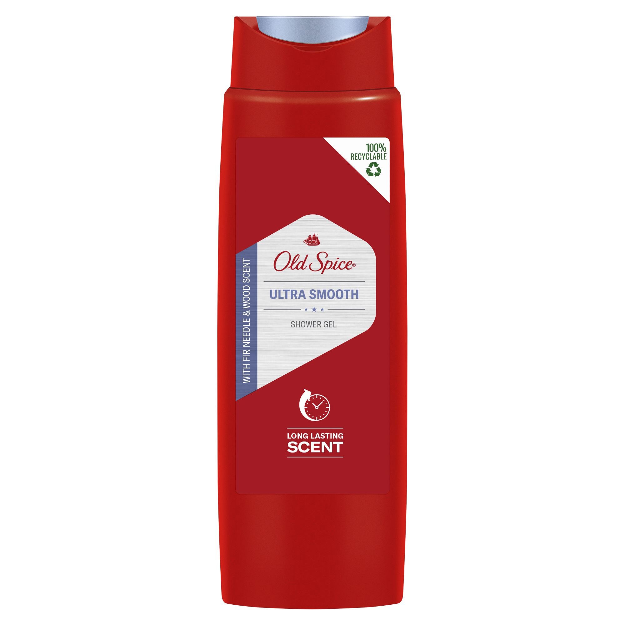 Old Spice Ultra Smooth Shower Gel Αφρόλουτρο για Άνδρες με Σαγηνευτικό Άρωμα Περγαμόντο 250ml