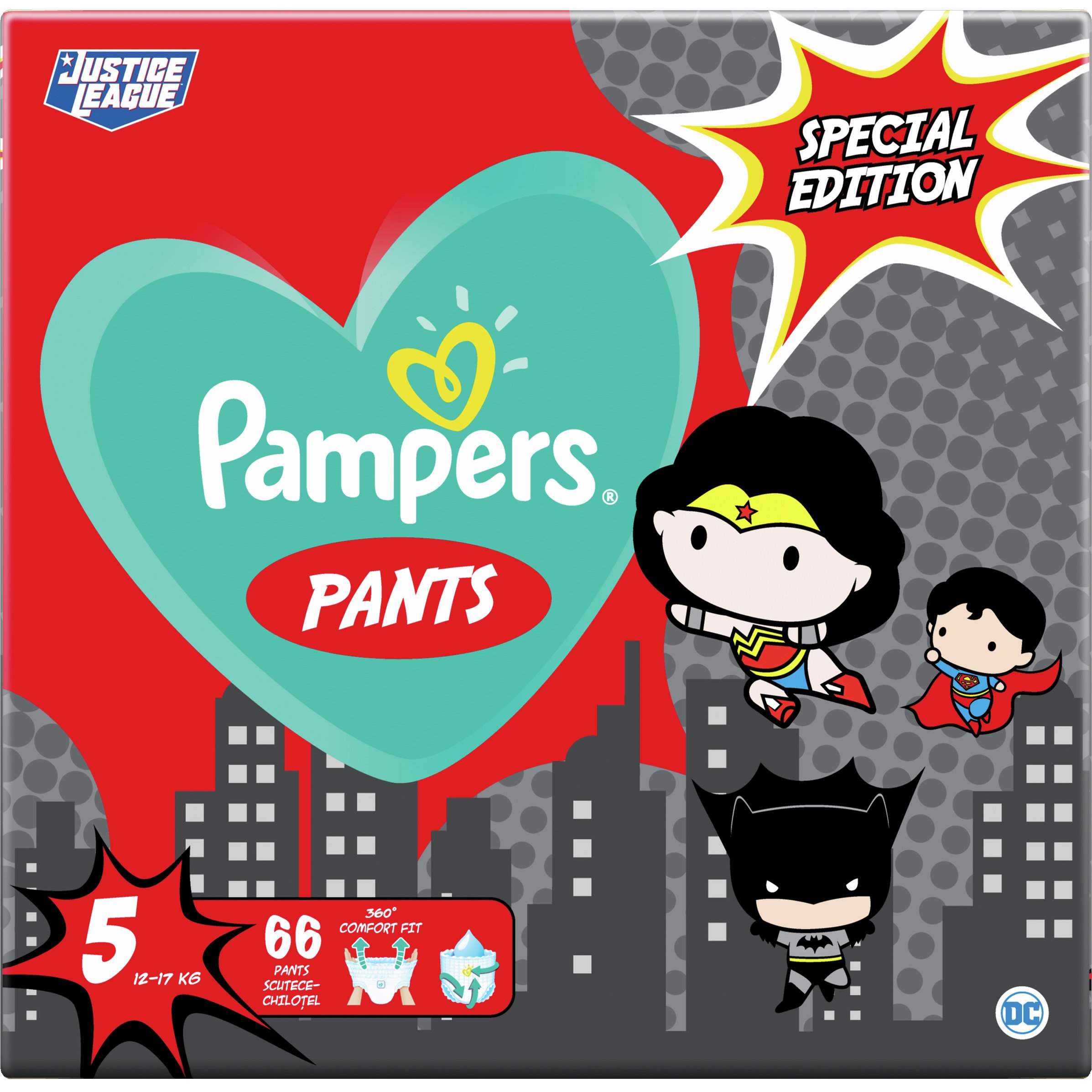 Pampers Pants Special Edition Warner Bros Νο5 (12-17kg) 66 πάνες