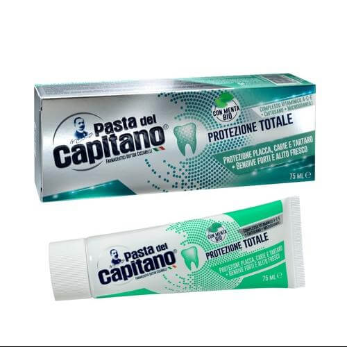 Pasta Del Capitano Οδοντόκρεμα Ολοκληρωμένης Προστασίας με Οργανική Μέντα 75ml