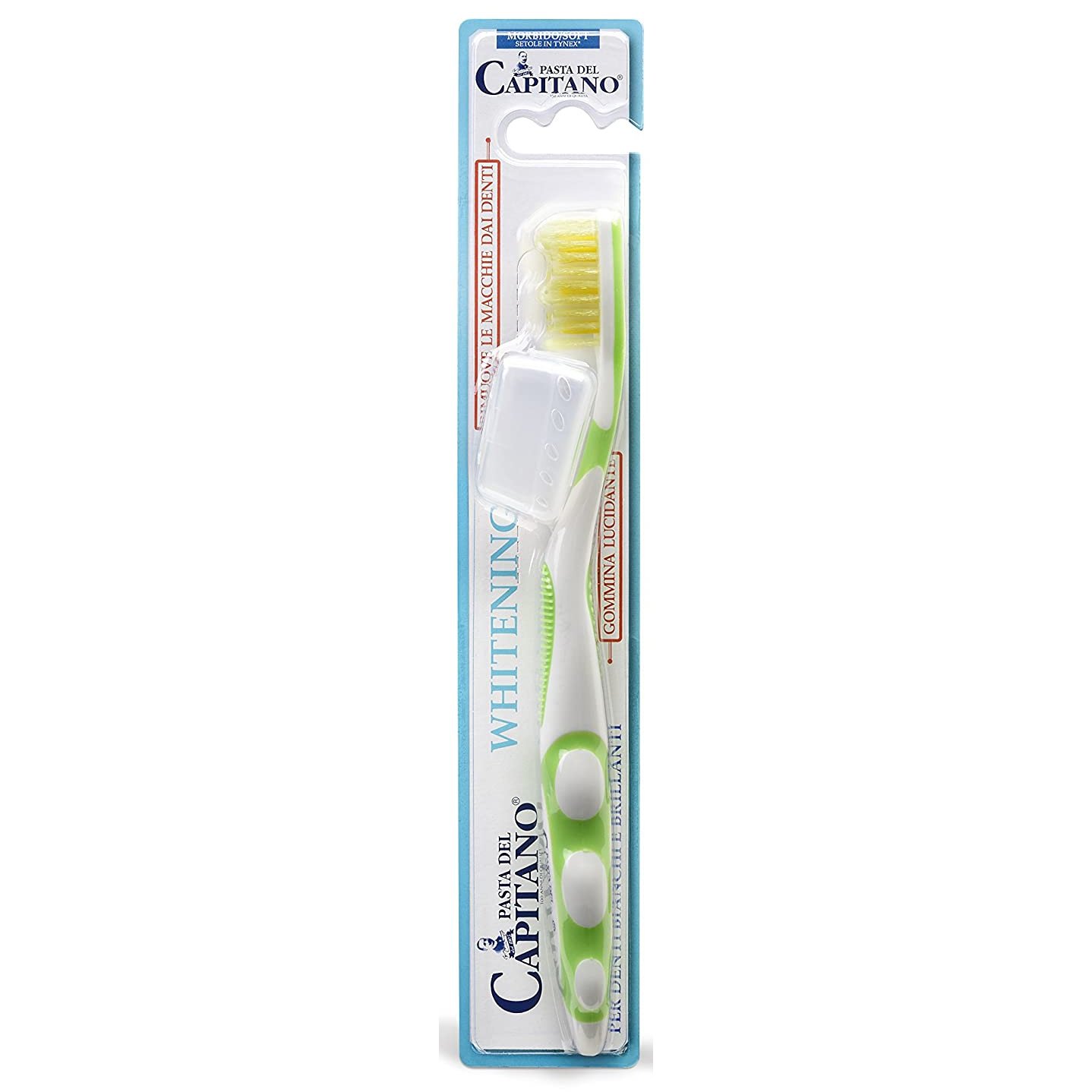 Pasta del Capitano Whitening Soft Οδοντόβουρτσα Μαλακή σε Τυχαία Επιλογή Χρώματος 1 Τεμάχιο