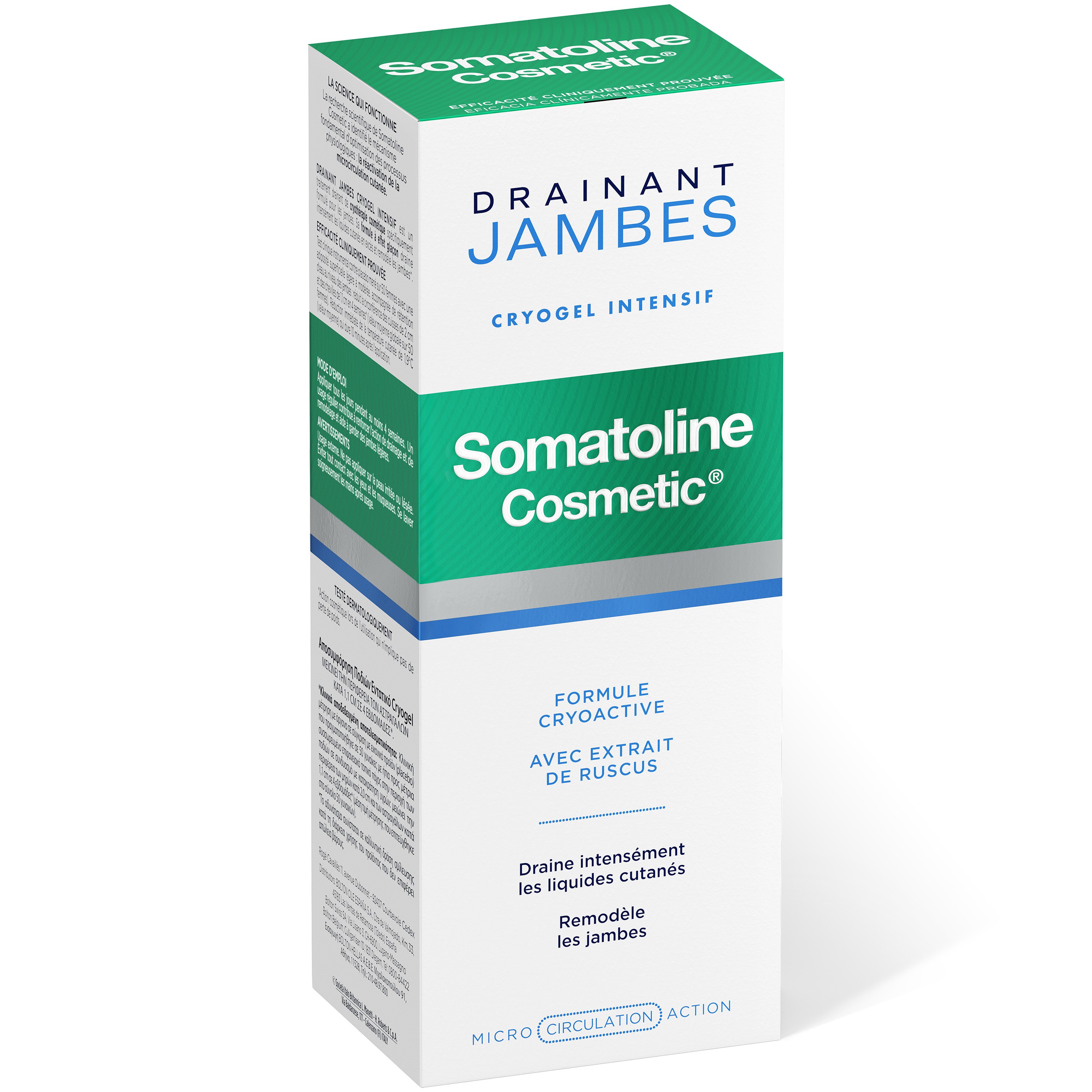 Somatoline Cosmetic Minceur Drainant Jambes Φόρμουλα Αδυνατίσματος & Αποσυμφόρησης των Ποδιών 200ml
