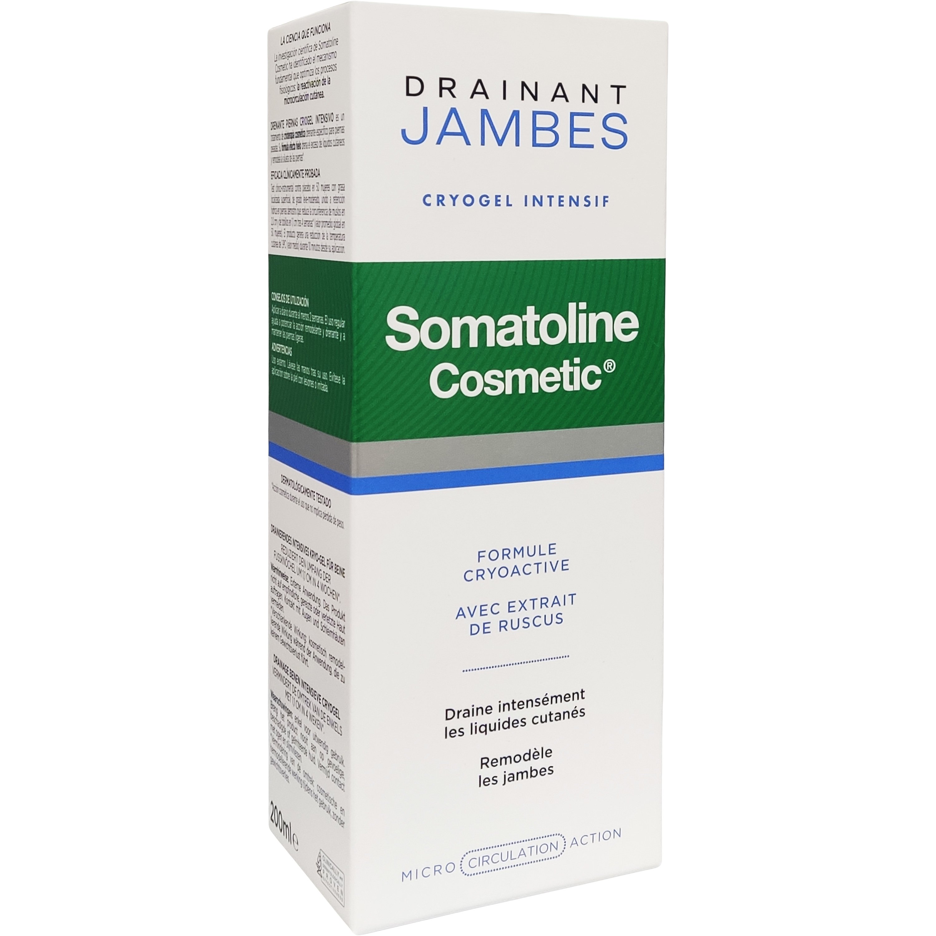 Somatoline Cosmetic Minceur Drainant Jambes Φόρμουλα Αδυνατίσματος & Αποσυμφόρησης των Ποδιών 200ml