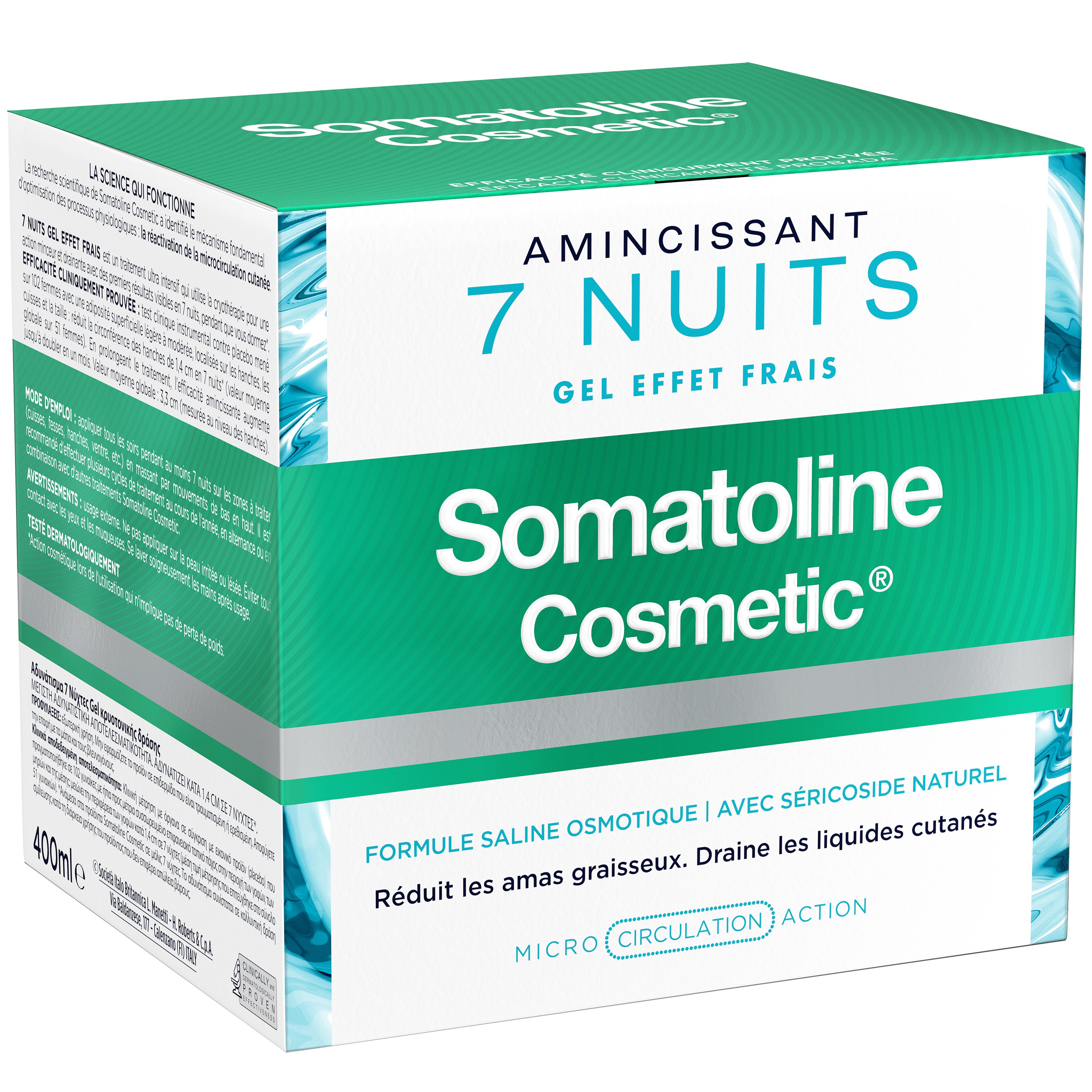 Somatoline Cosmetic Slimming 7 Nights Ultra Intensive Gel Εντατικό Αδυνάτισμα Κρυοτονικής Δράσης 7 Νύχτες 400ml
