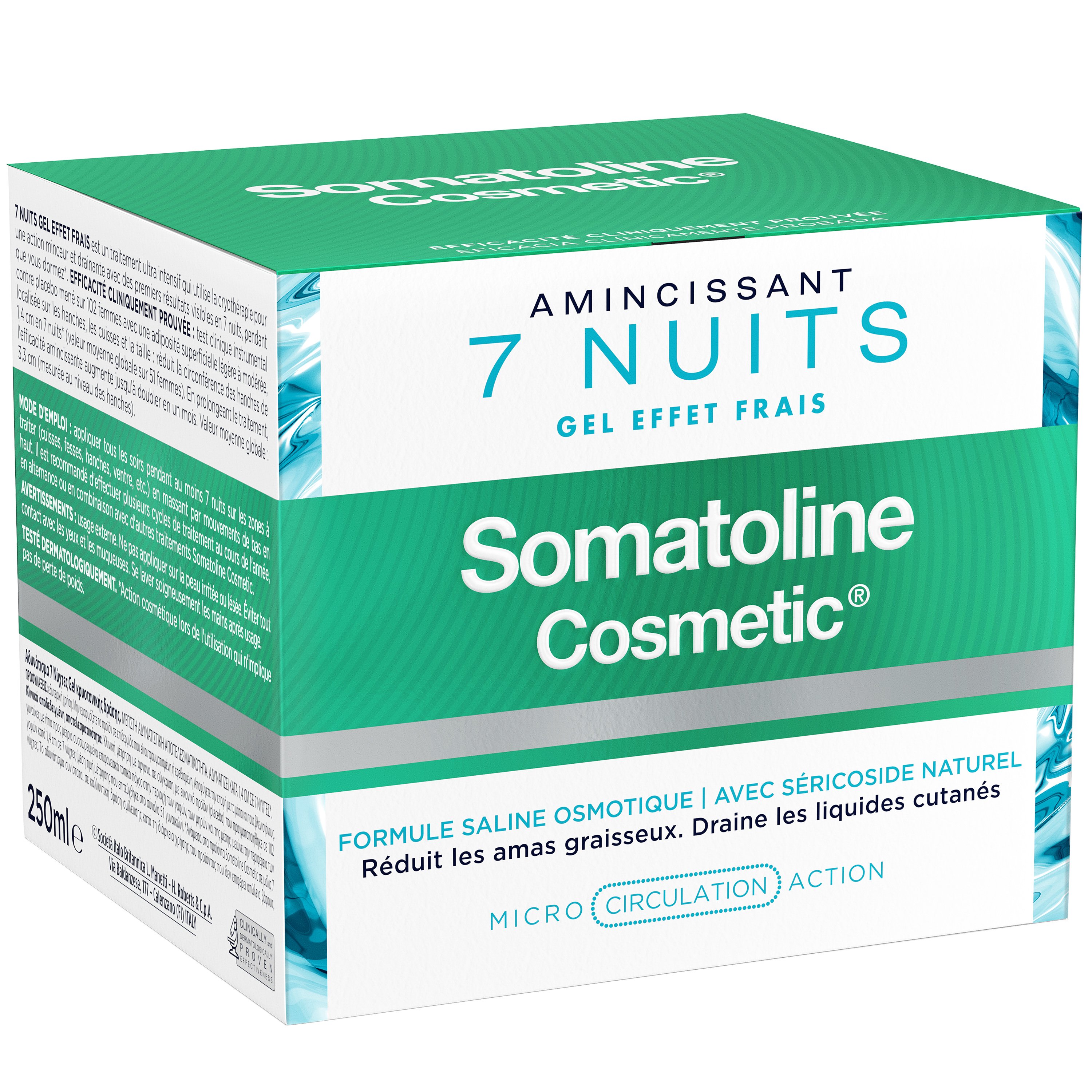 Somatoline Somatoline Cosmetic Slimming 7 Nights Ultra Intensive Gel Εντατικό Αδυνάτισμα Κρυοτονικής Δράσης 7 Νύχτες 250ml