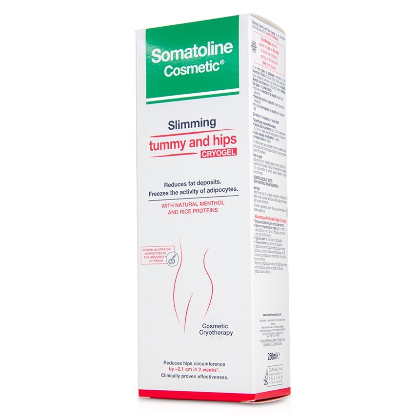 Somatoline Cosmetic Slimming Tummy & Hips Cryogel Αγωγή Αδυνατίσματος για Κοιλιά & Γοφούς 250ml