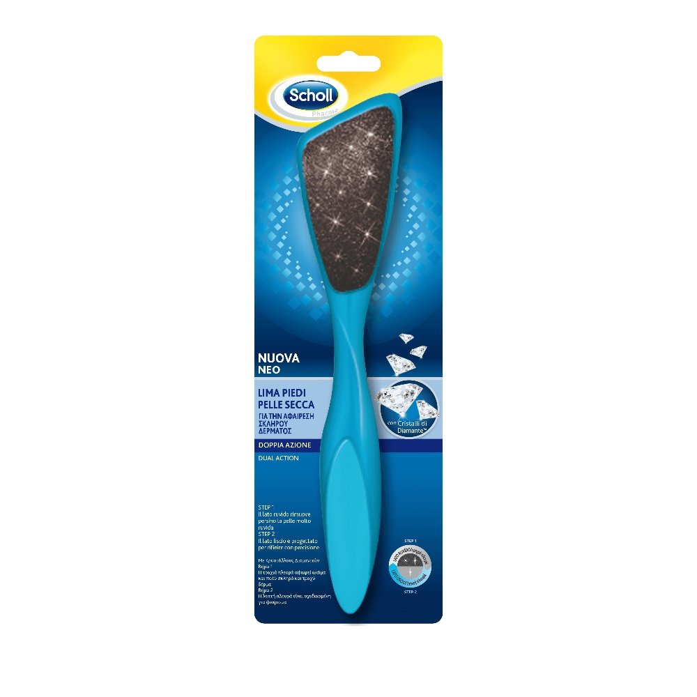 Scholl Dual Action Λίμα για την Αφαίρεση του Σκληρού Δέρματος 1τμχ
