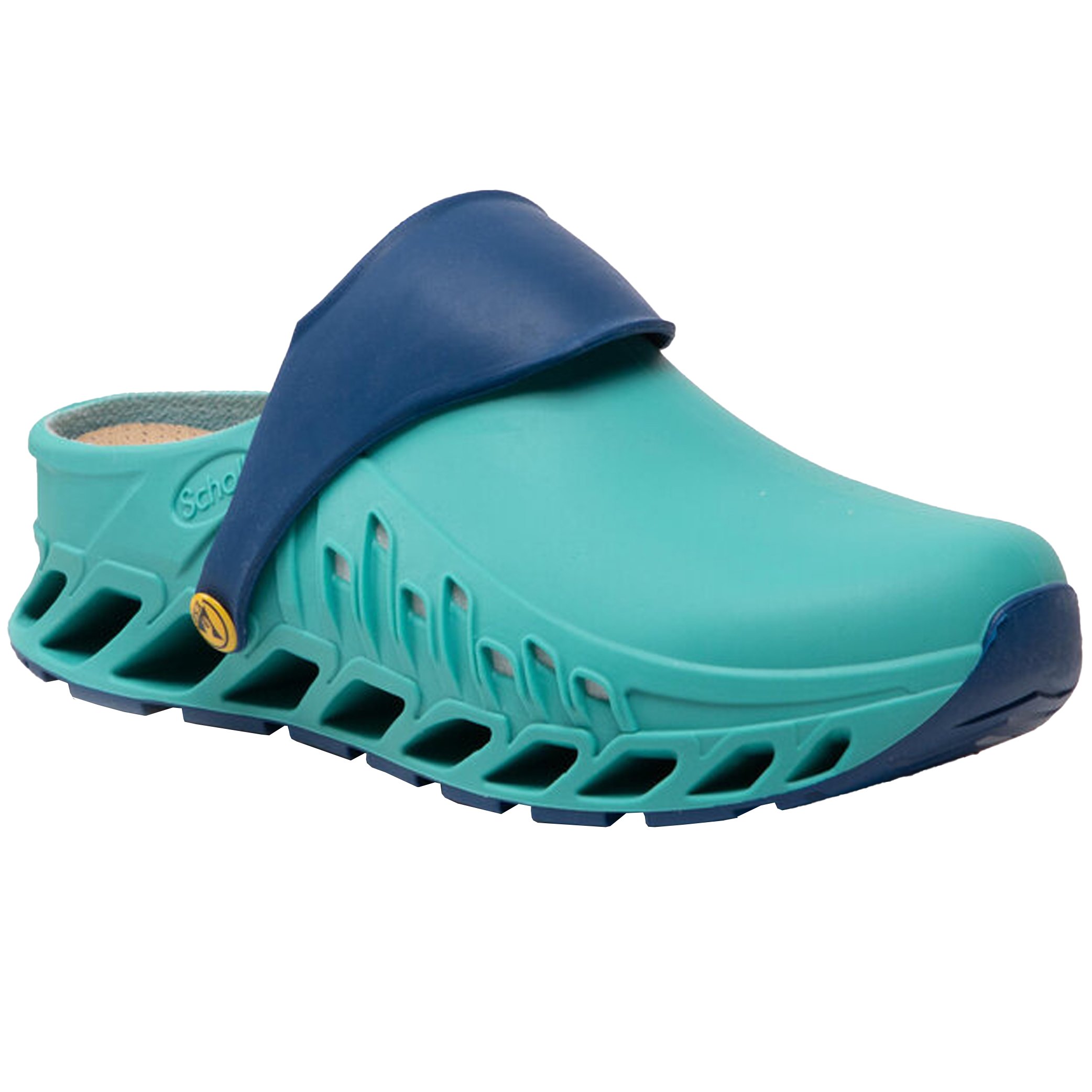 Scholl Shoes Evoflex F293782295 Ανδρικά Καλοκαιρινά Ανατομικά Παπούτσια, Χαρίζουν Σωστή Στάση & Φυσικό Χωρίς Πόνο Βάδισμα Emerald / Navy Blue 1 Ζευγάρι – 43