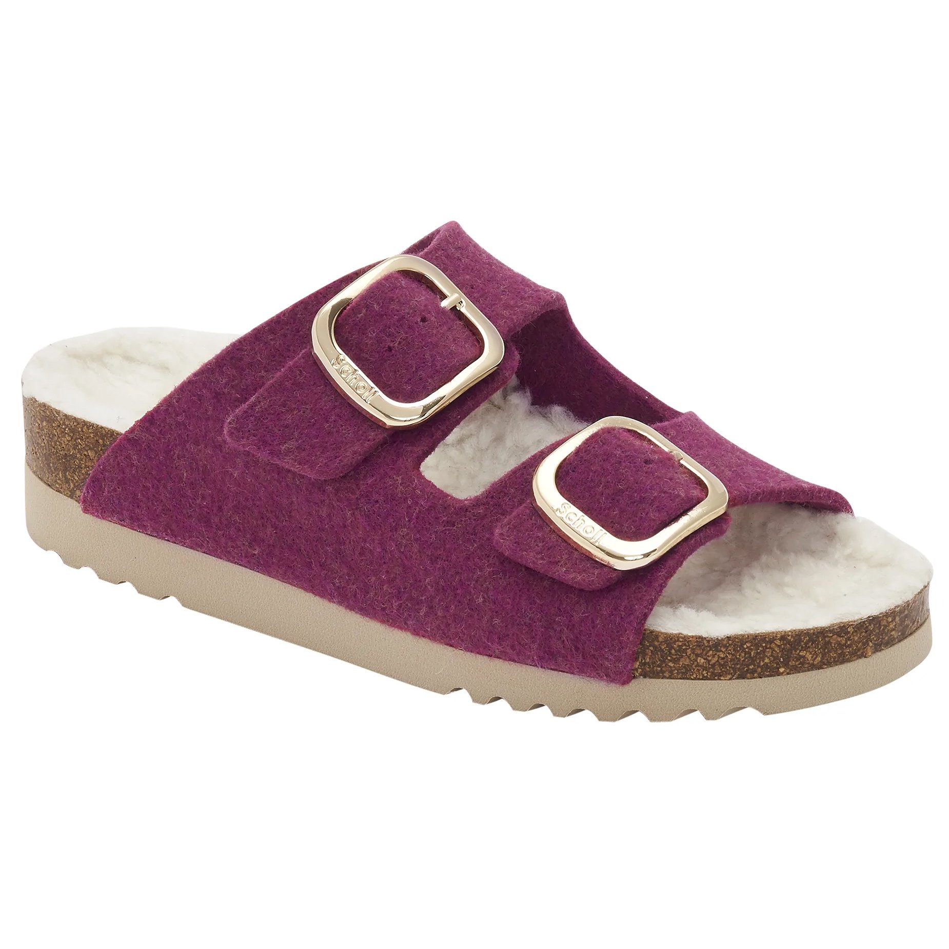Scholl Shoes Ilary Fluffy Magenta F301352043 Γυναικείες Χειμωνιάτικες Παντόφλες σε Φούξια Χρώμα 1 Ζευγάρι – 41