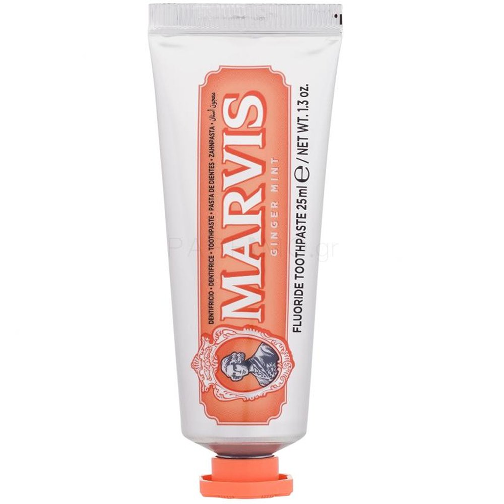 Marvis Ginger Mint Toothpaste Οδοντόκρεμα με Τζίντζερ & Μέντα 25ml