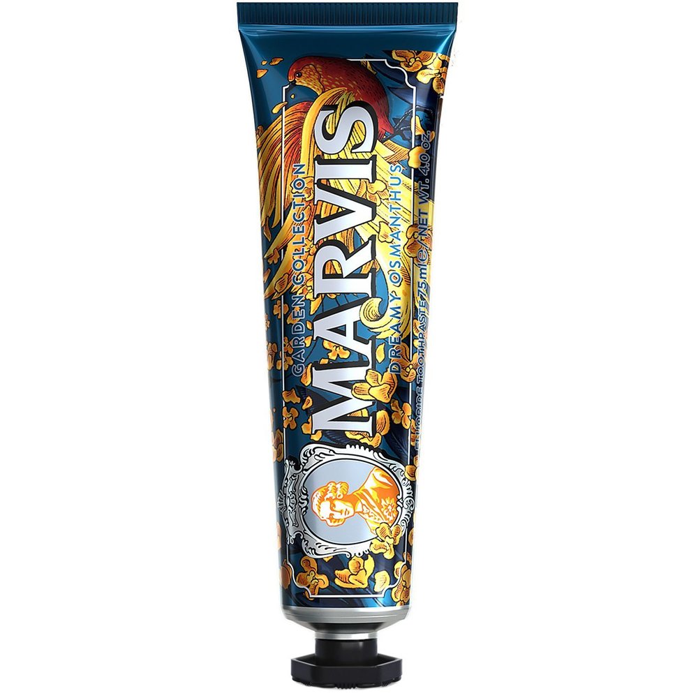 Marvis Garden Collection Dreamy Osmanthus Toothpaste Οδοντόκρεμα από Άνθη Οσμανθού με Γεύση Κλασικής Μέντας & Γλυκού Δυόσμου 75ml