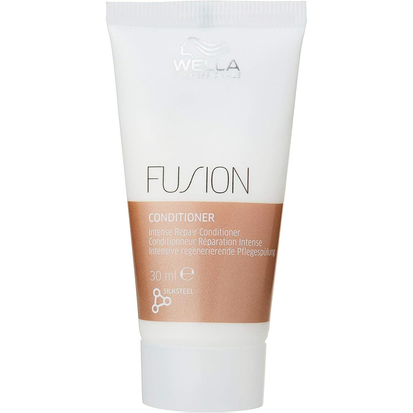 Wella Professionals Fusion Intense Repair Hair Conditioner Μαλακτική Κρέμα Εντατικής Αναδόμησης για Ταλαιπωρημένα Μαλλιά Travel Size 30ml