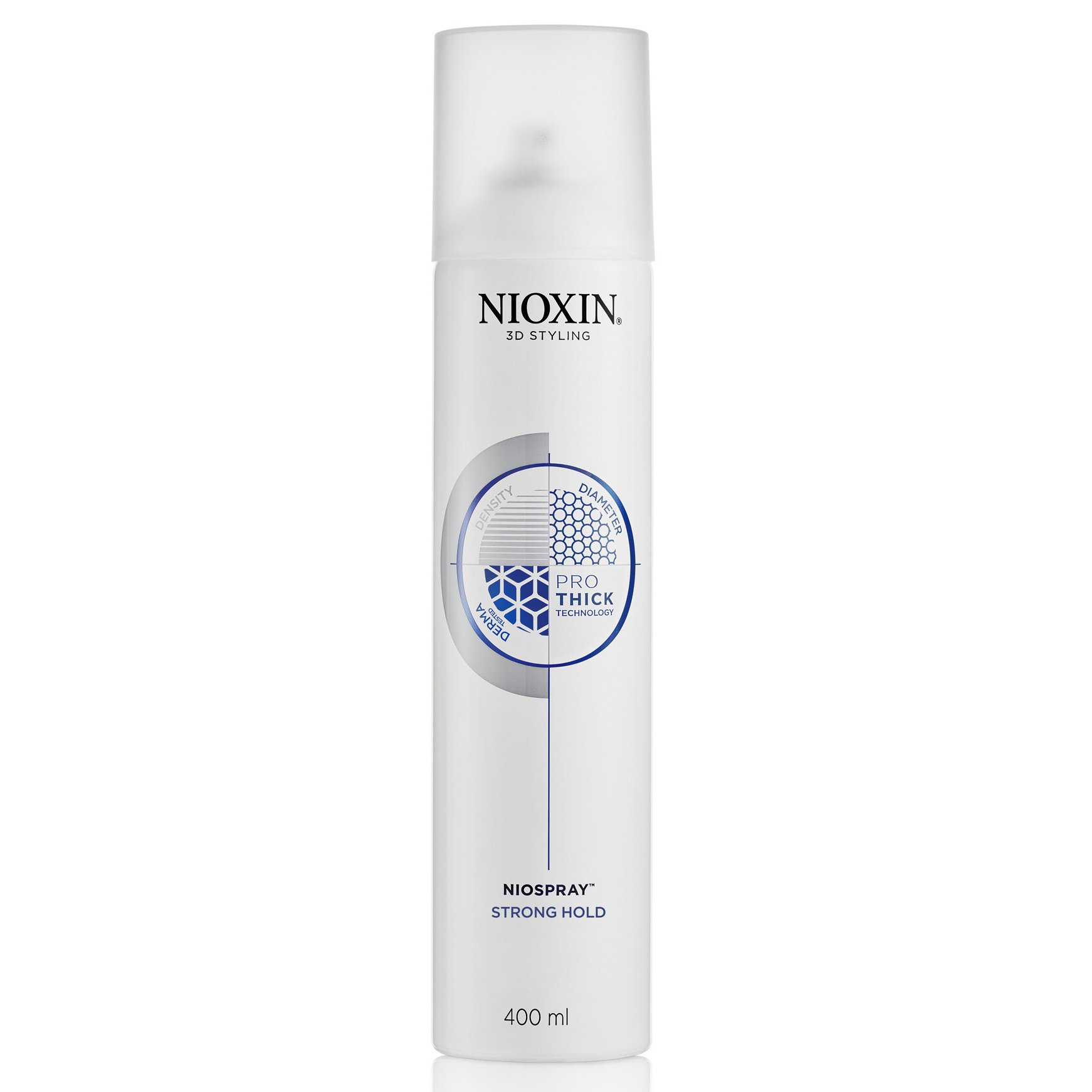 Nioxin 3D Styling Pro Thick Niospray Strong Hold Λακ Φινιρίσματος για Κανονικά ή Ελαφρώς Αραιωμένα Μαλλιά 400ml