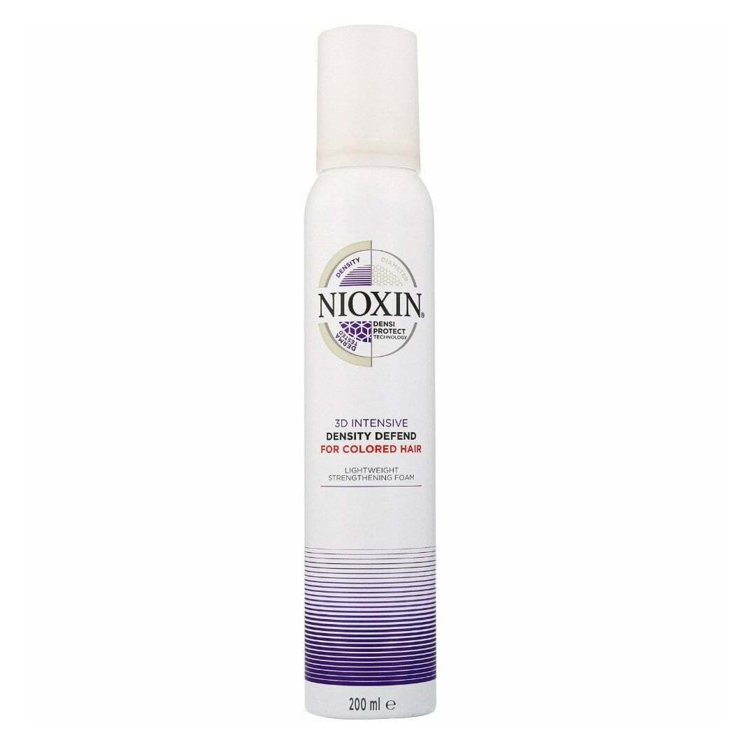 Nioxin 3D Intensive Density Defend Αφρός Ενδυνάμωσης για Βαμμένα Μαλλιά 200ml